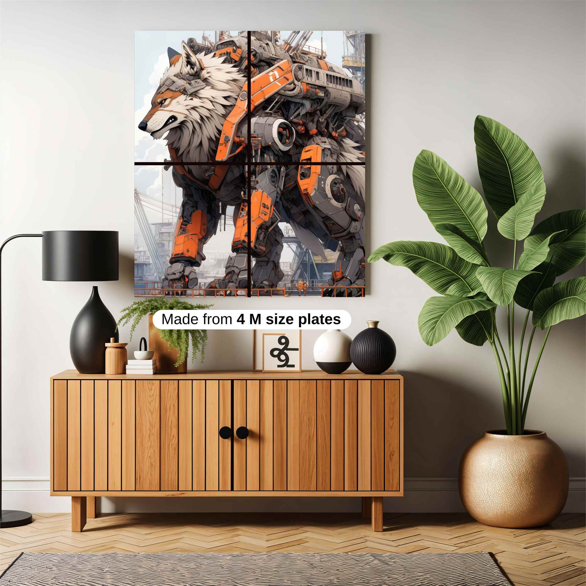 Wolf Machination Safe Wall Magnetic / M