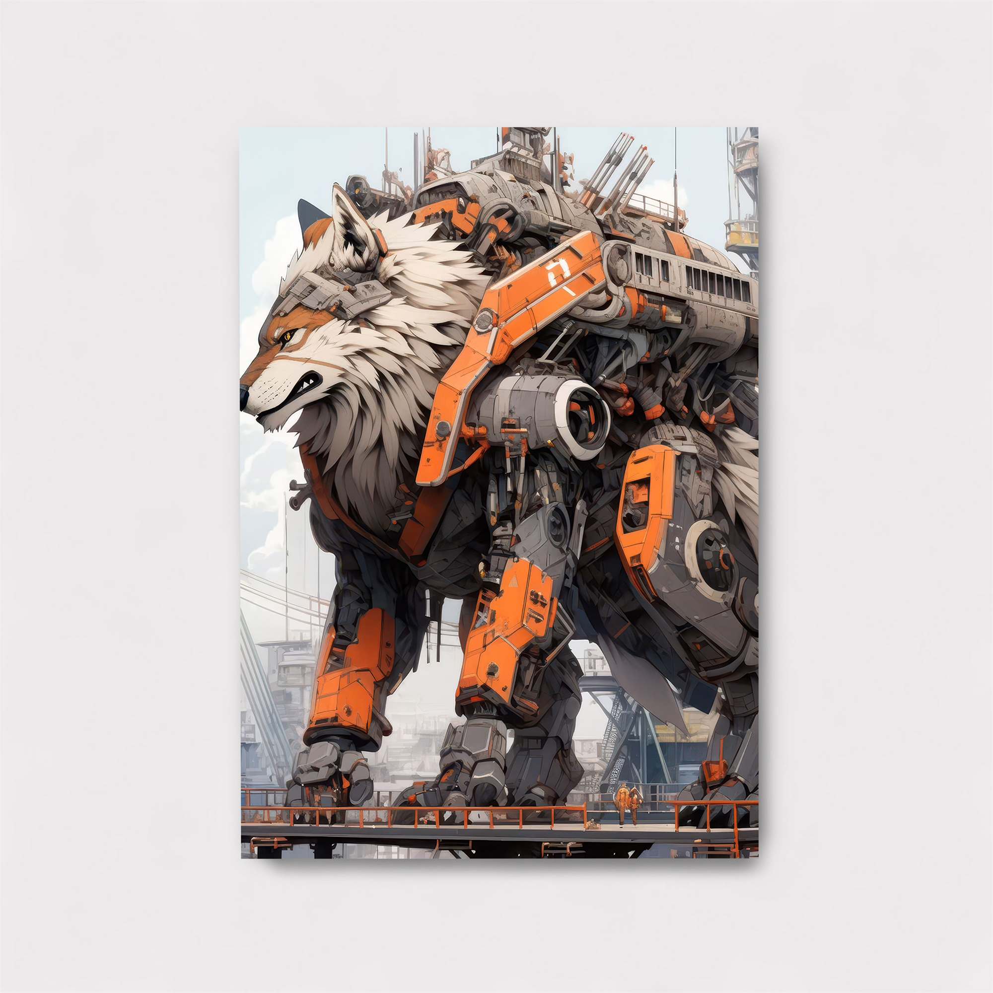 Wolf Machination Safe Wall Magnetic / M