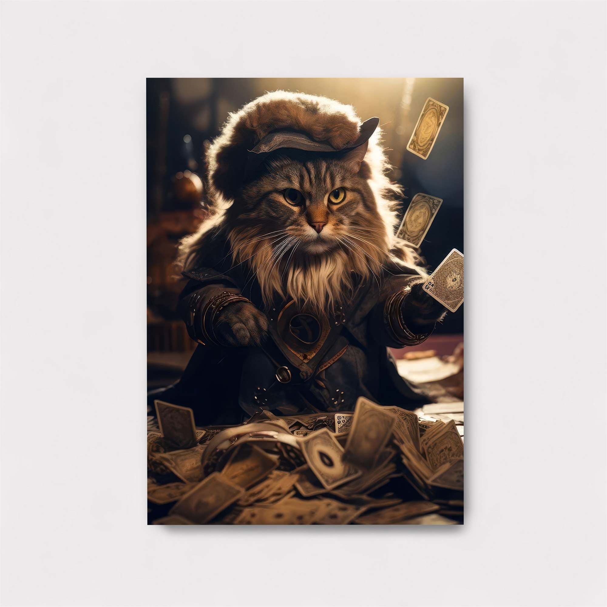 Feline Illusion Safe Wall Magnetic / M