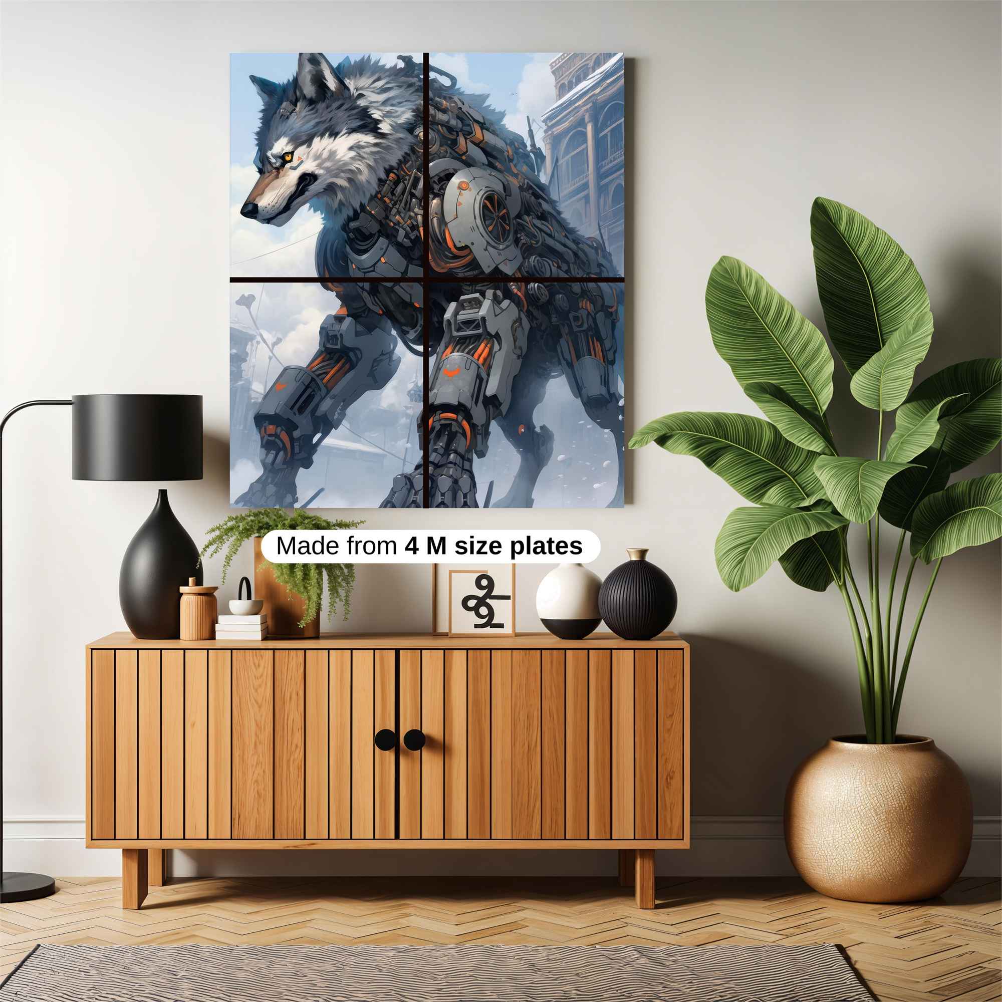 Cyberwolf Surge Safe Wall Magnetic / M