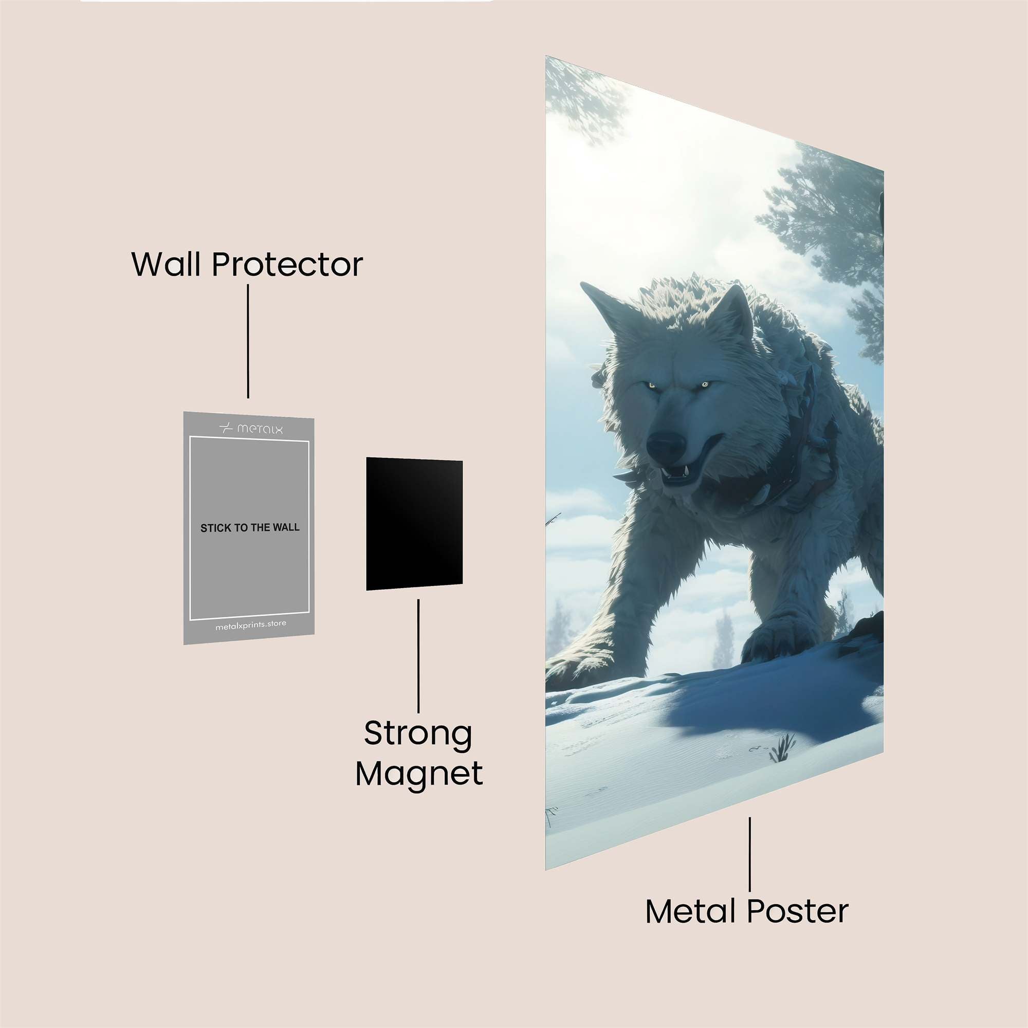 Colossal Encounter Safe Wall Magnetic / M