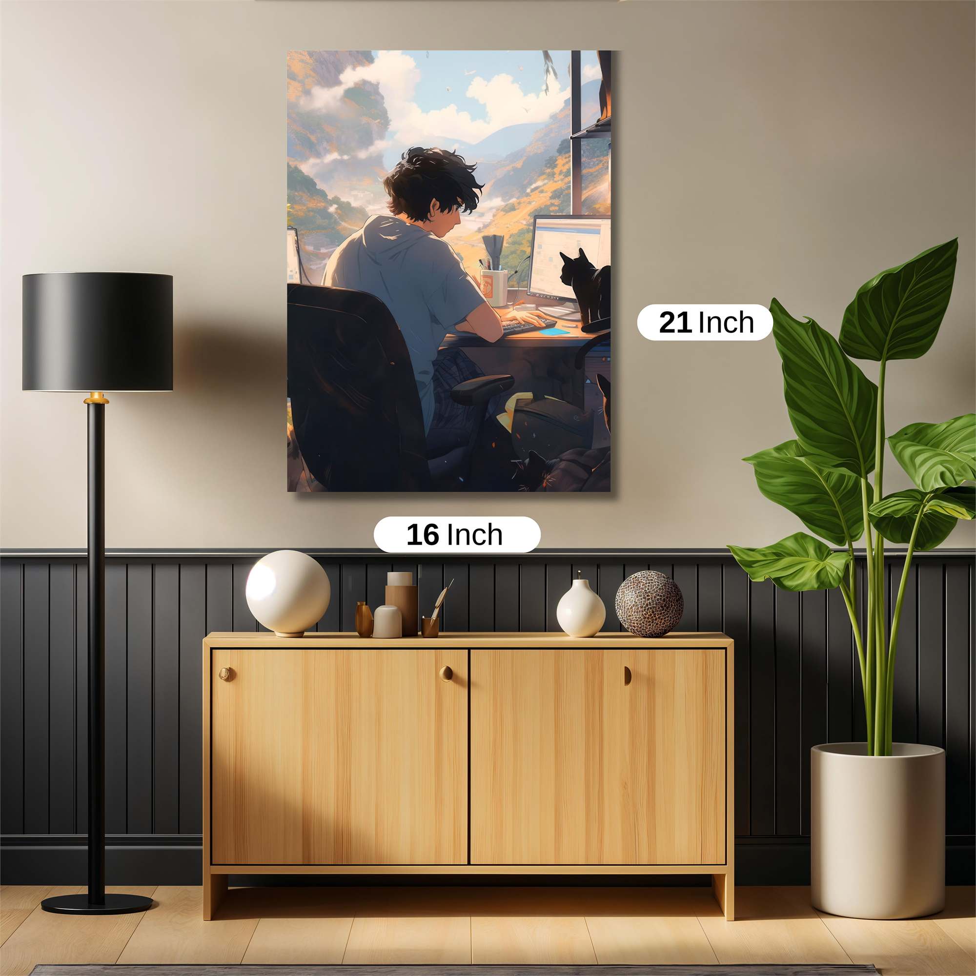 Serenity Artistry Safe Wall Magnetic / M