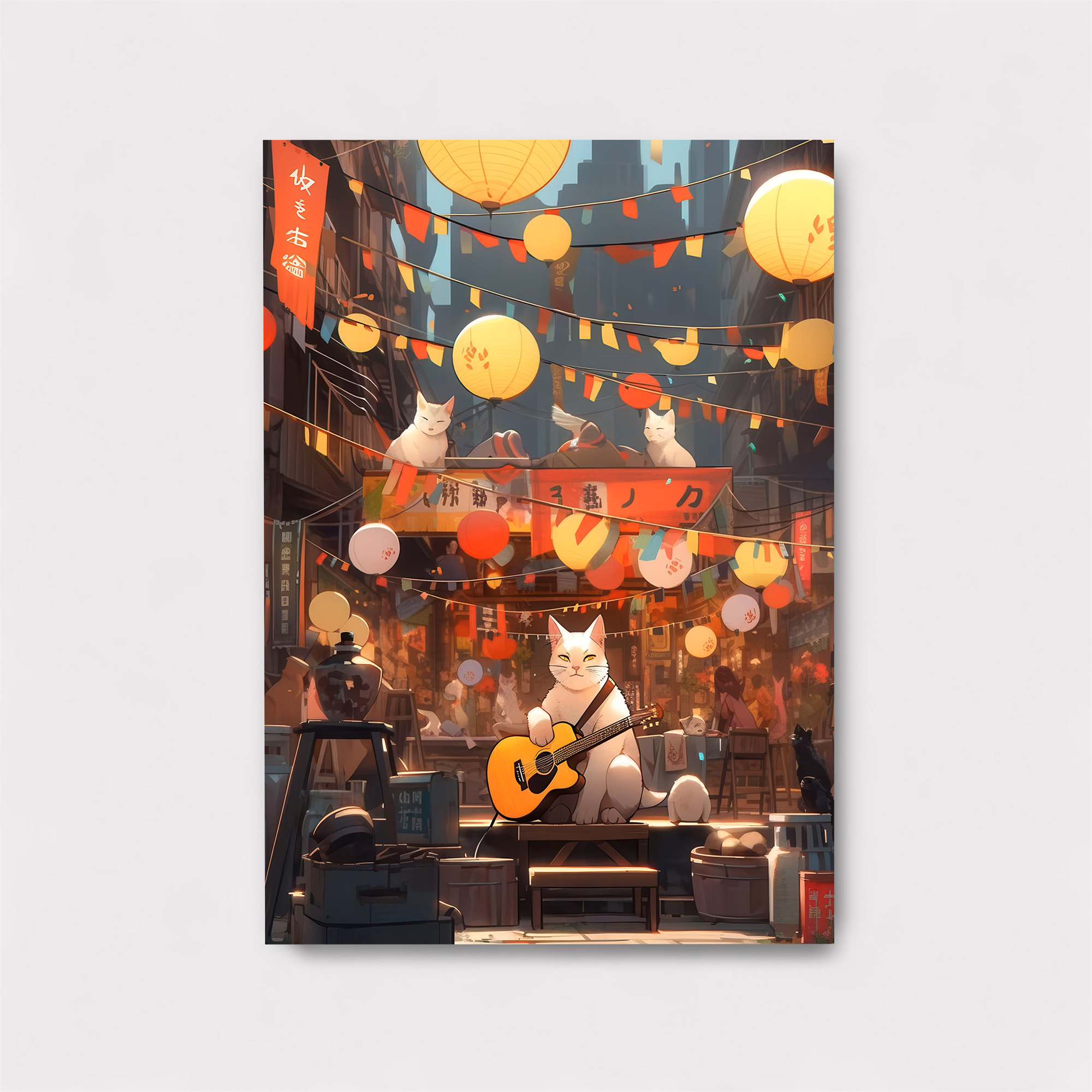 Feline Festival Safe Wall Magnetic / M