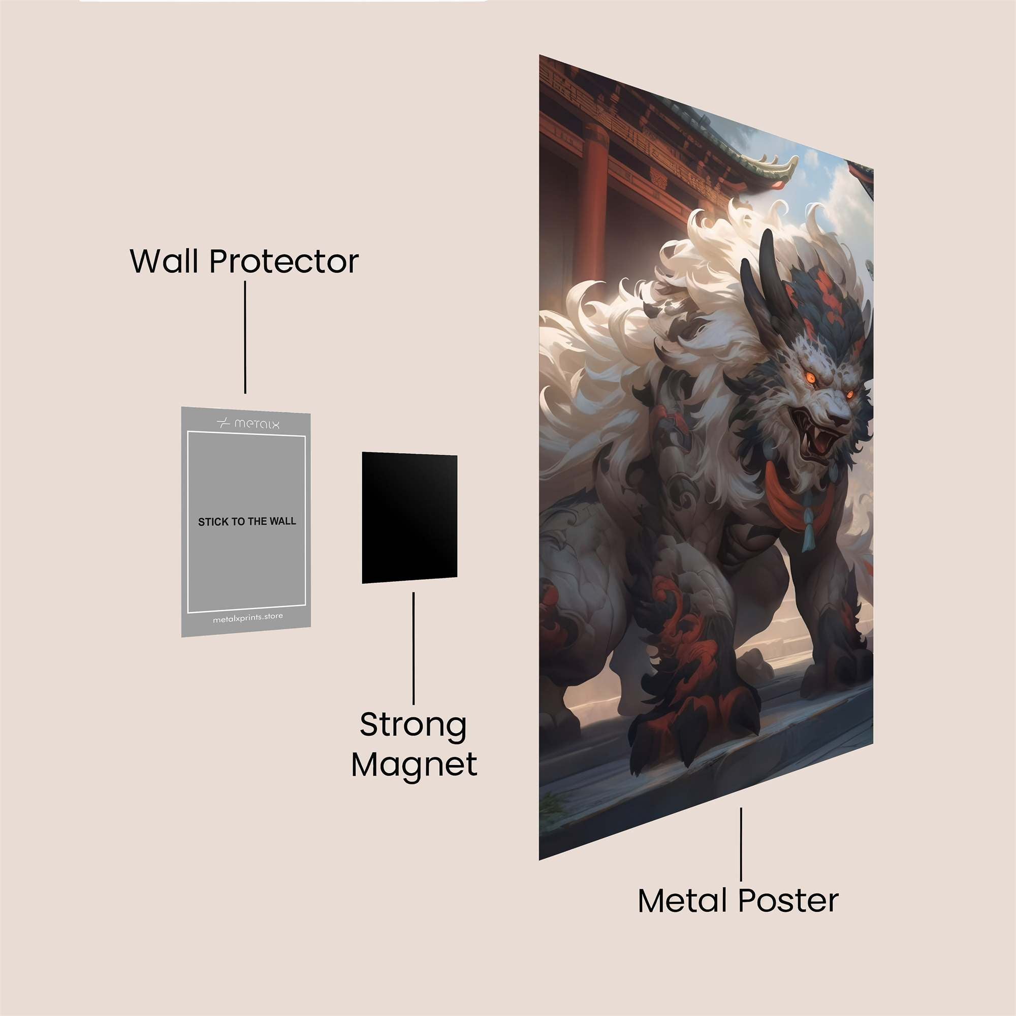 Guardian Roar Safe Wall Magnetic / M