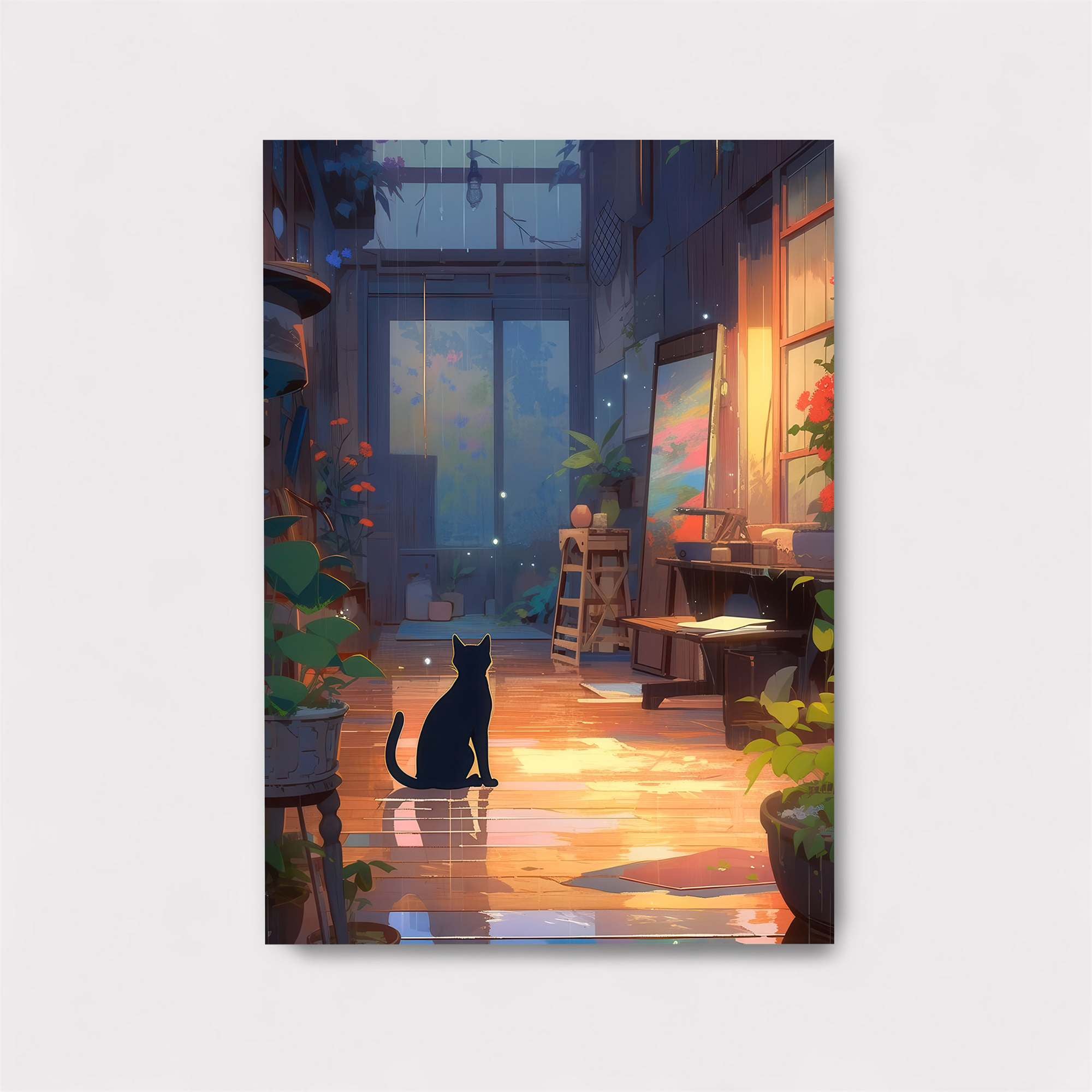 Feline Serenity Safe Wall Magnetic / M