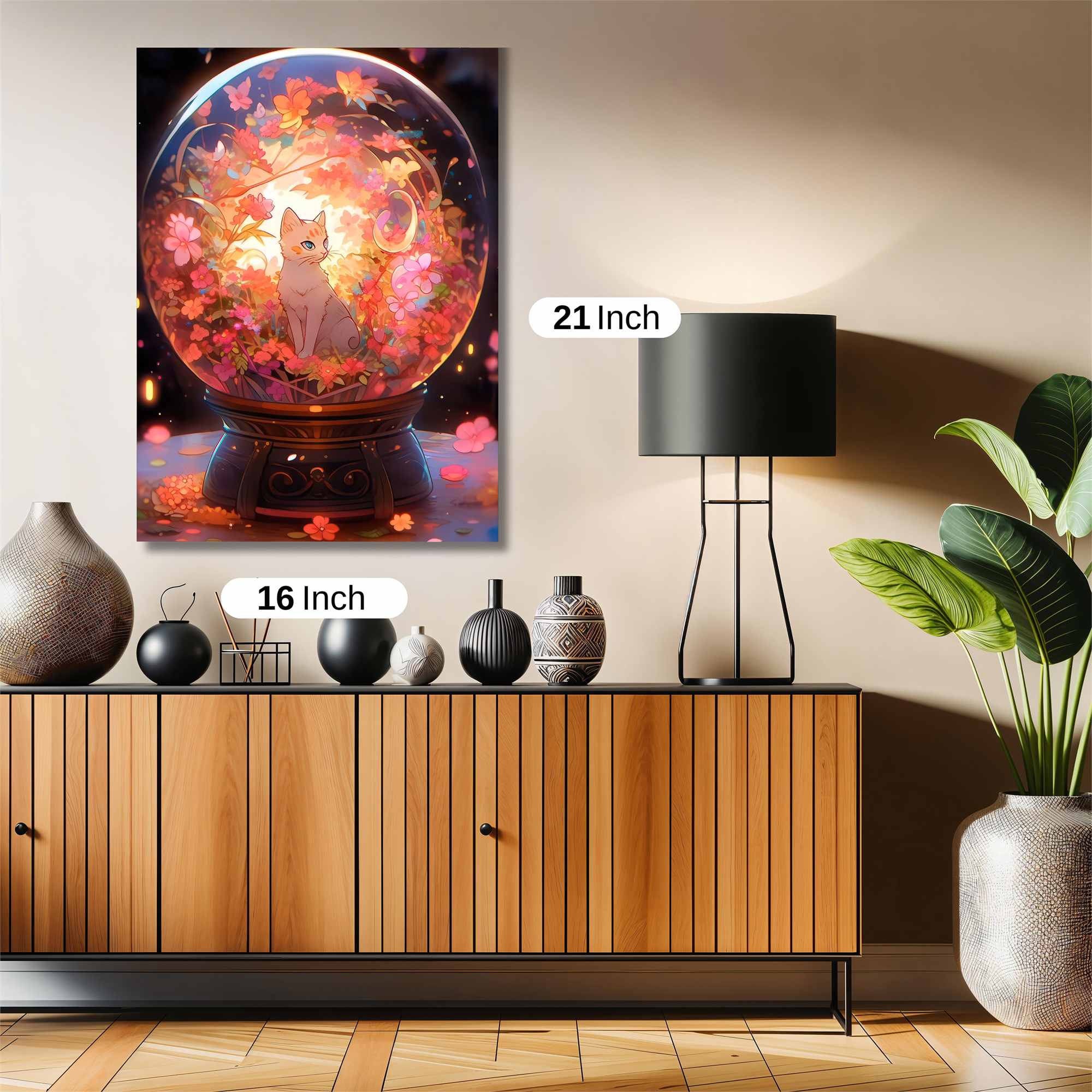 Enchanted Sphere Safe Wall Magnetic / M