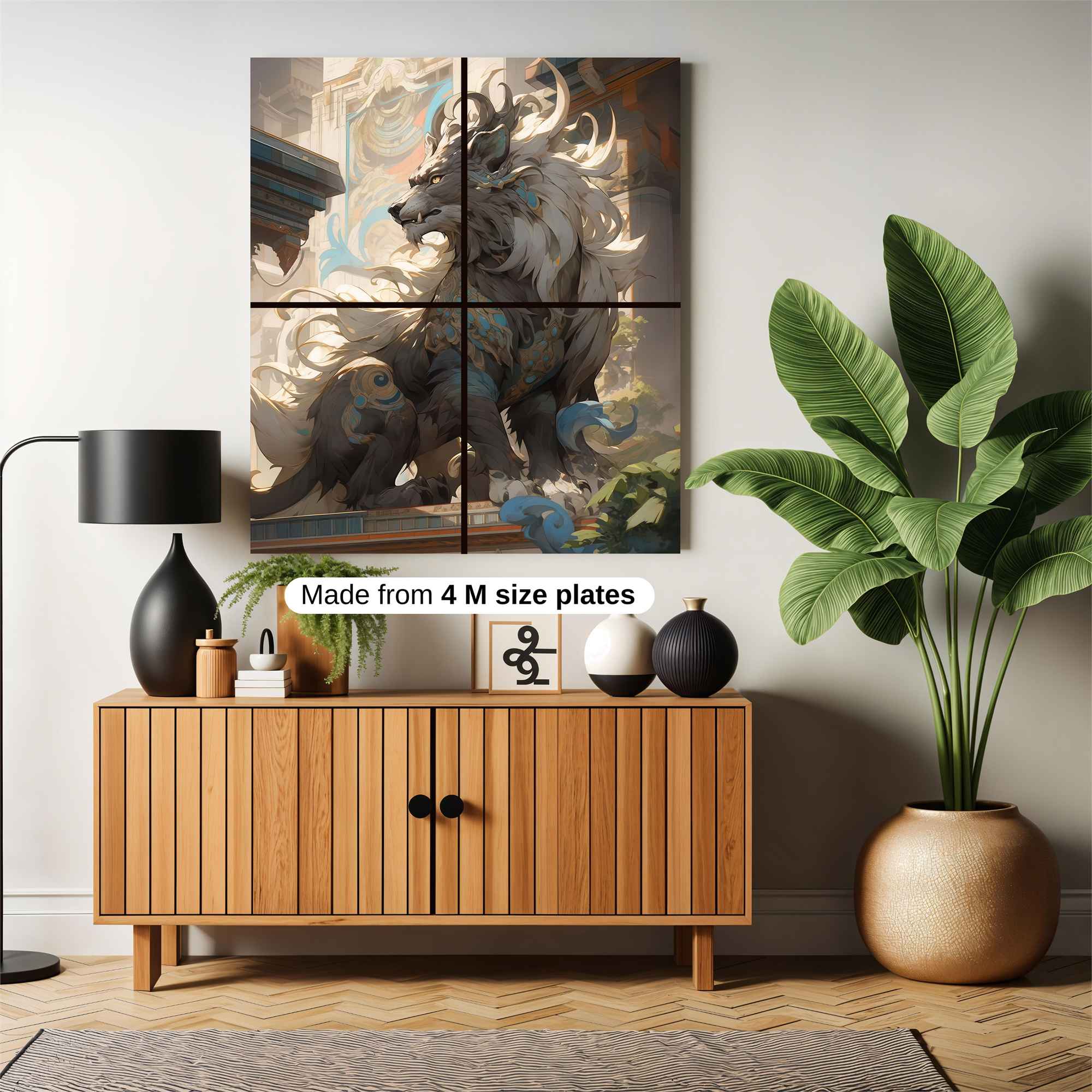 Majestic Roar Safe Wall Magnetic / M