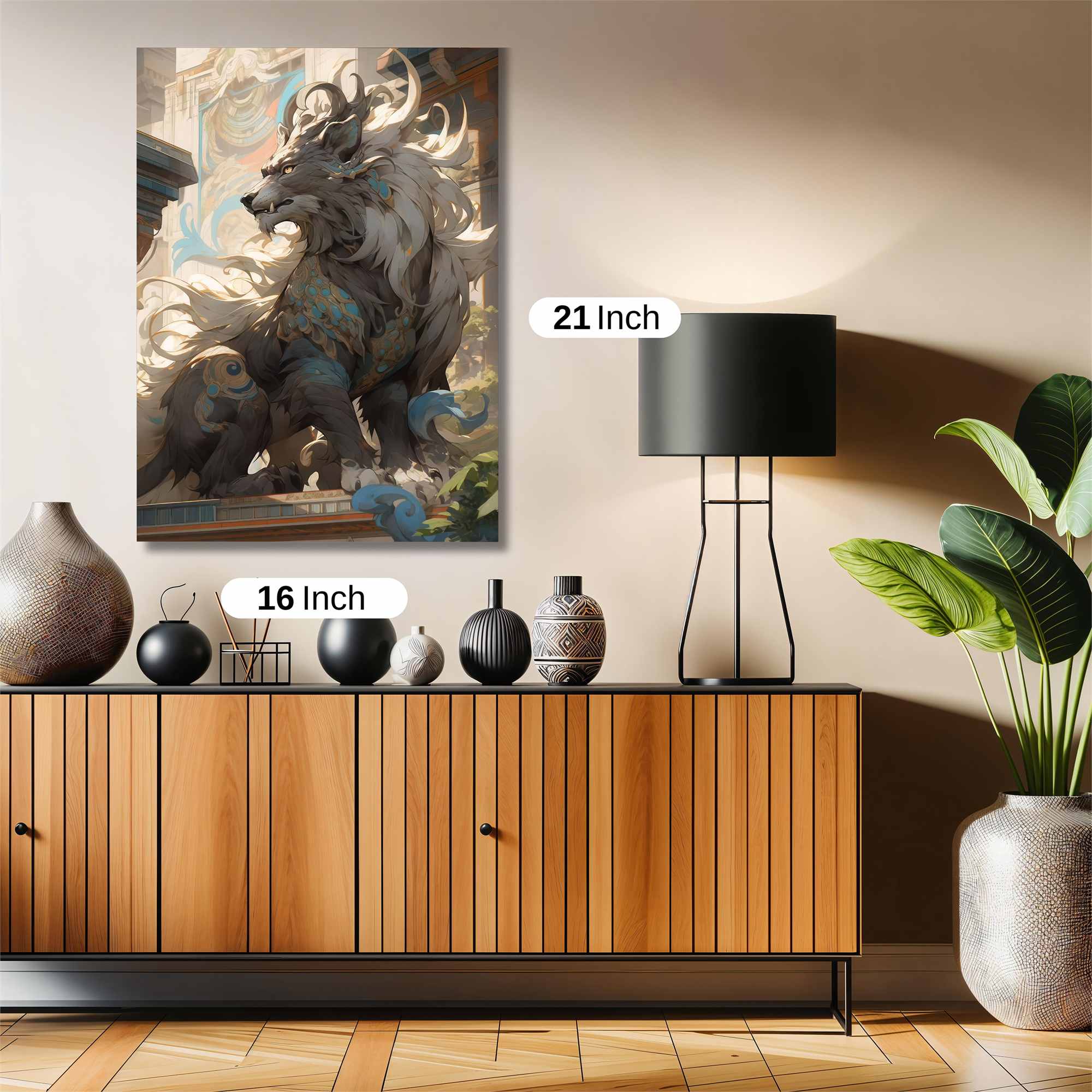 Majestic Roar Safe Wall Magnetic / M