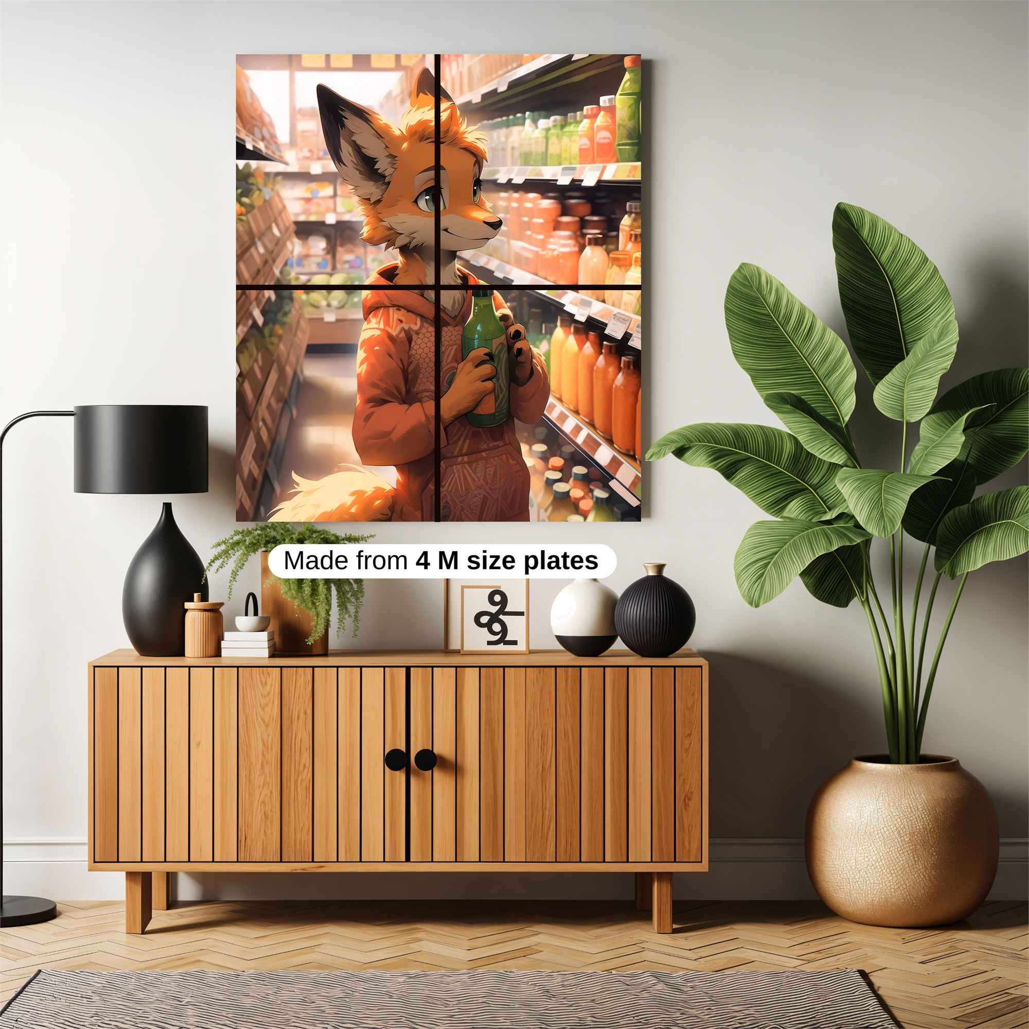 Foxy Choice Safe Wall Magnetic / M