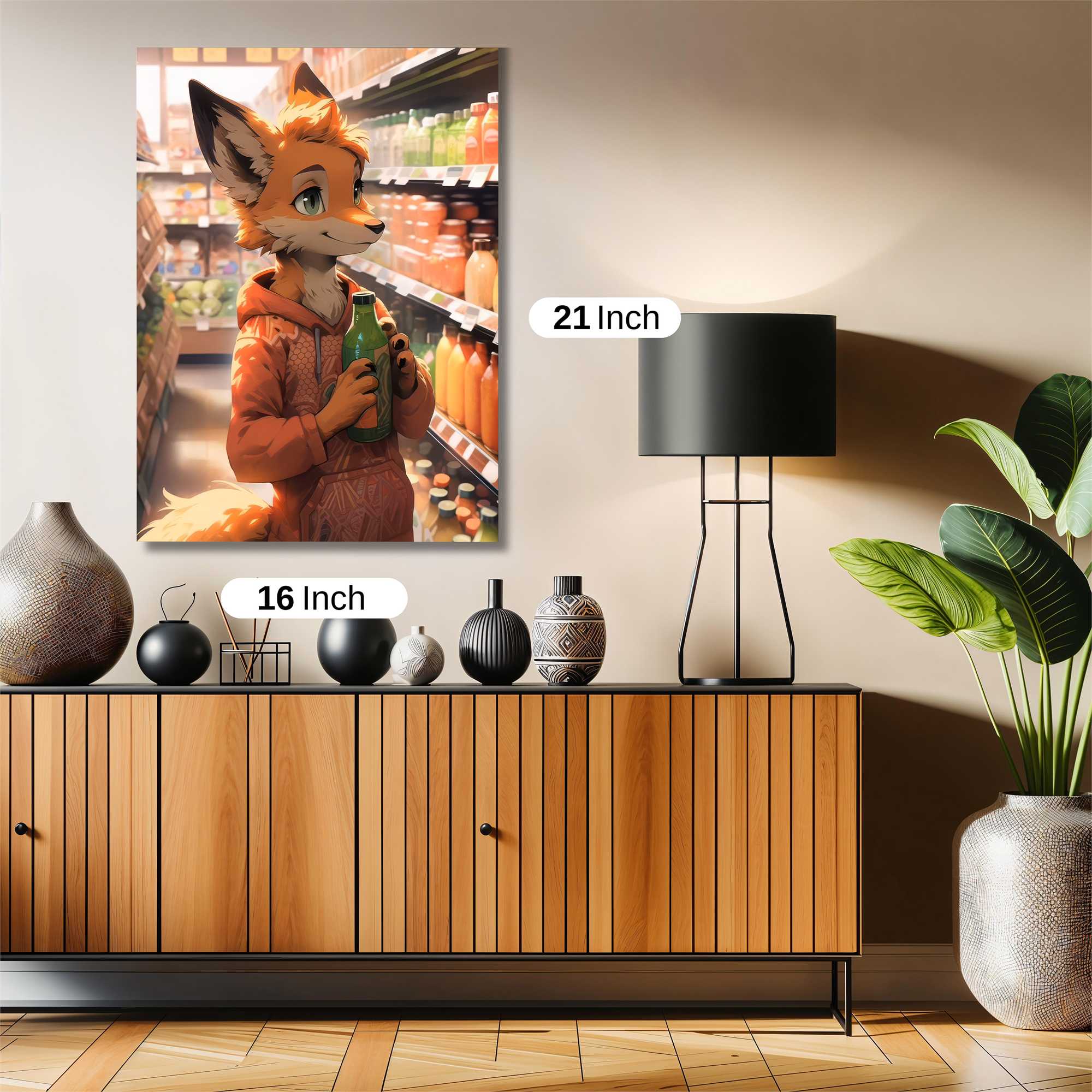 Foxy Choice Safe Wall Magnetic / M