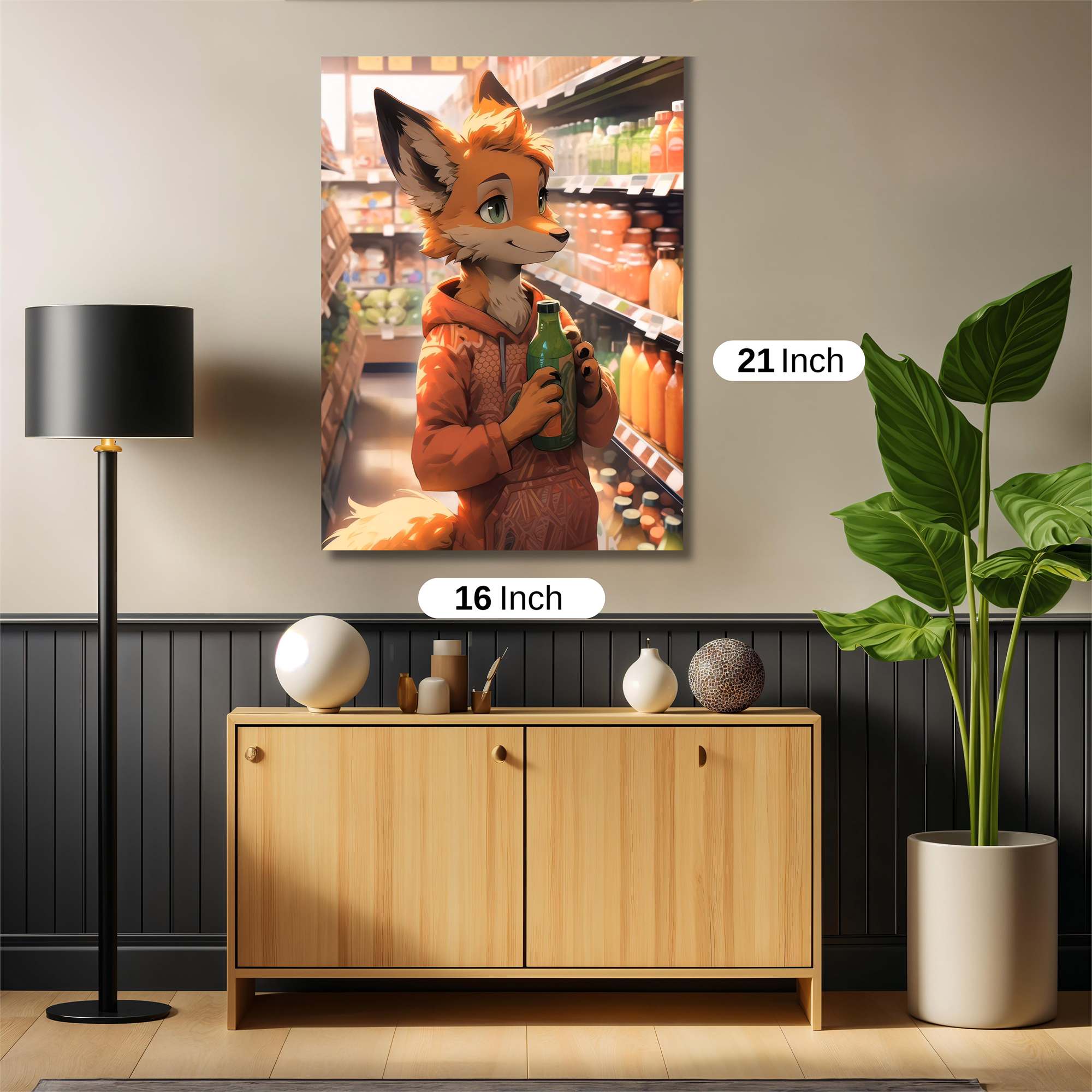 Foxy Choice Safe Wall Magnetic / M