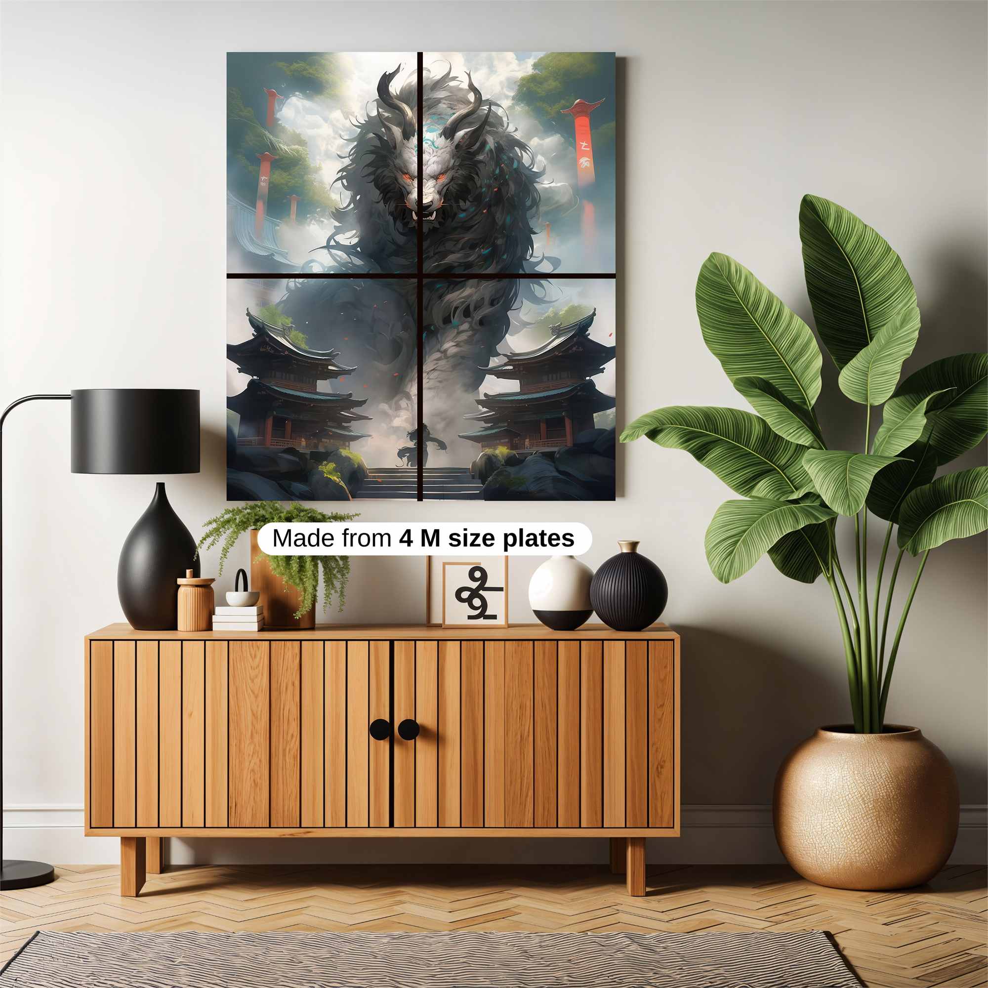 Beastly Majesty Safe Wall Magnetic / M