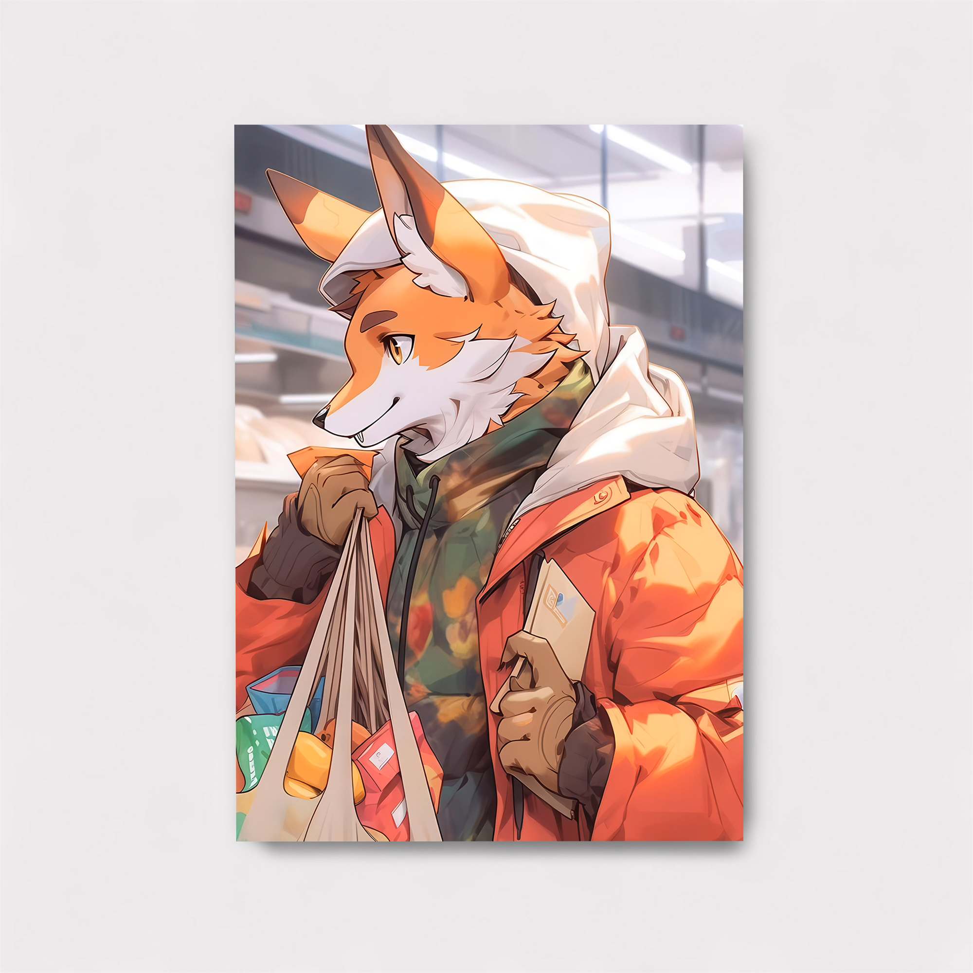 Foxy Stroll Safe Wall Magnetic / M