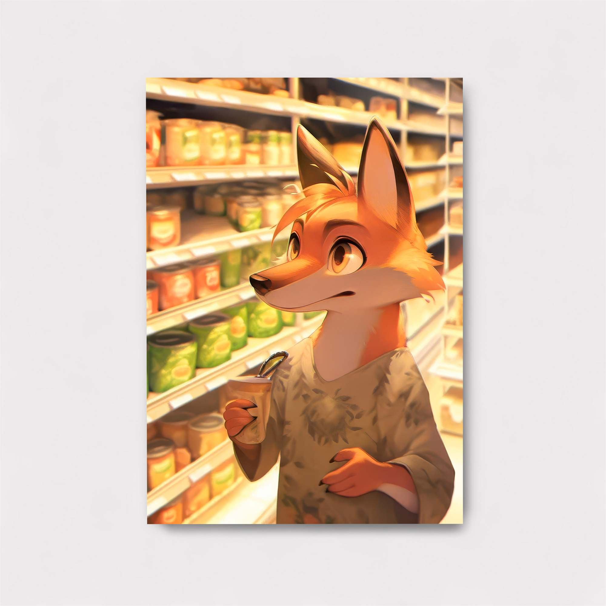 Fox Shopping Safe Wall Magnetic / M