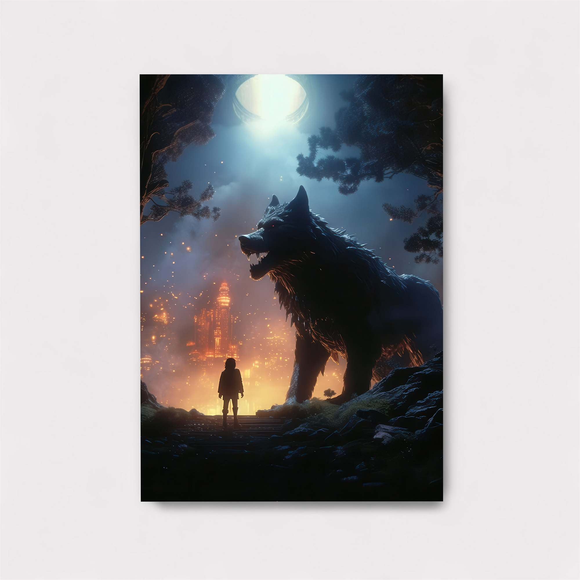 Lupine Majesty Safe Wall Magnetic / M