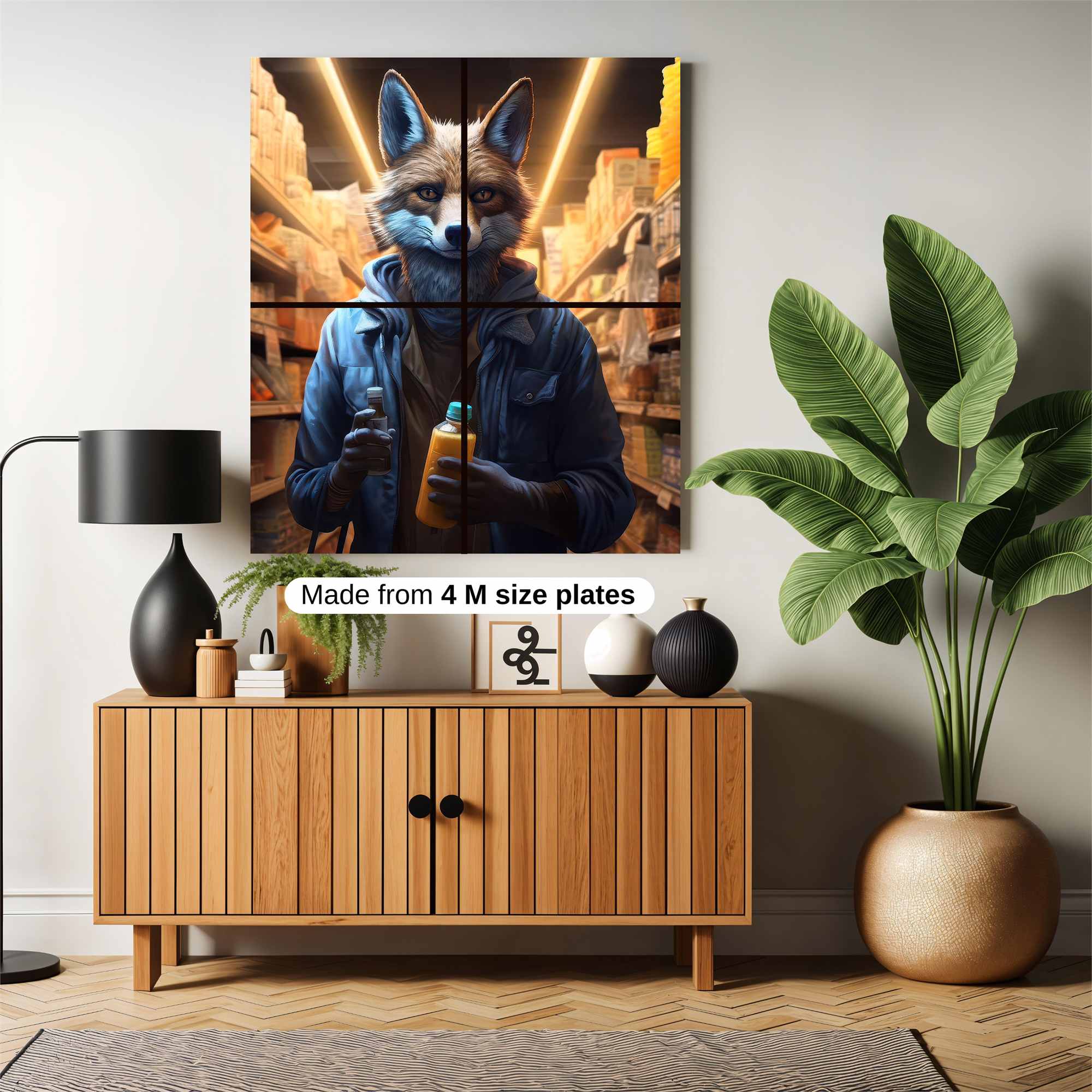 Foxy Adventure Safe Wall Magnetic / M