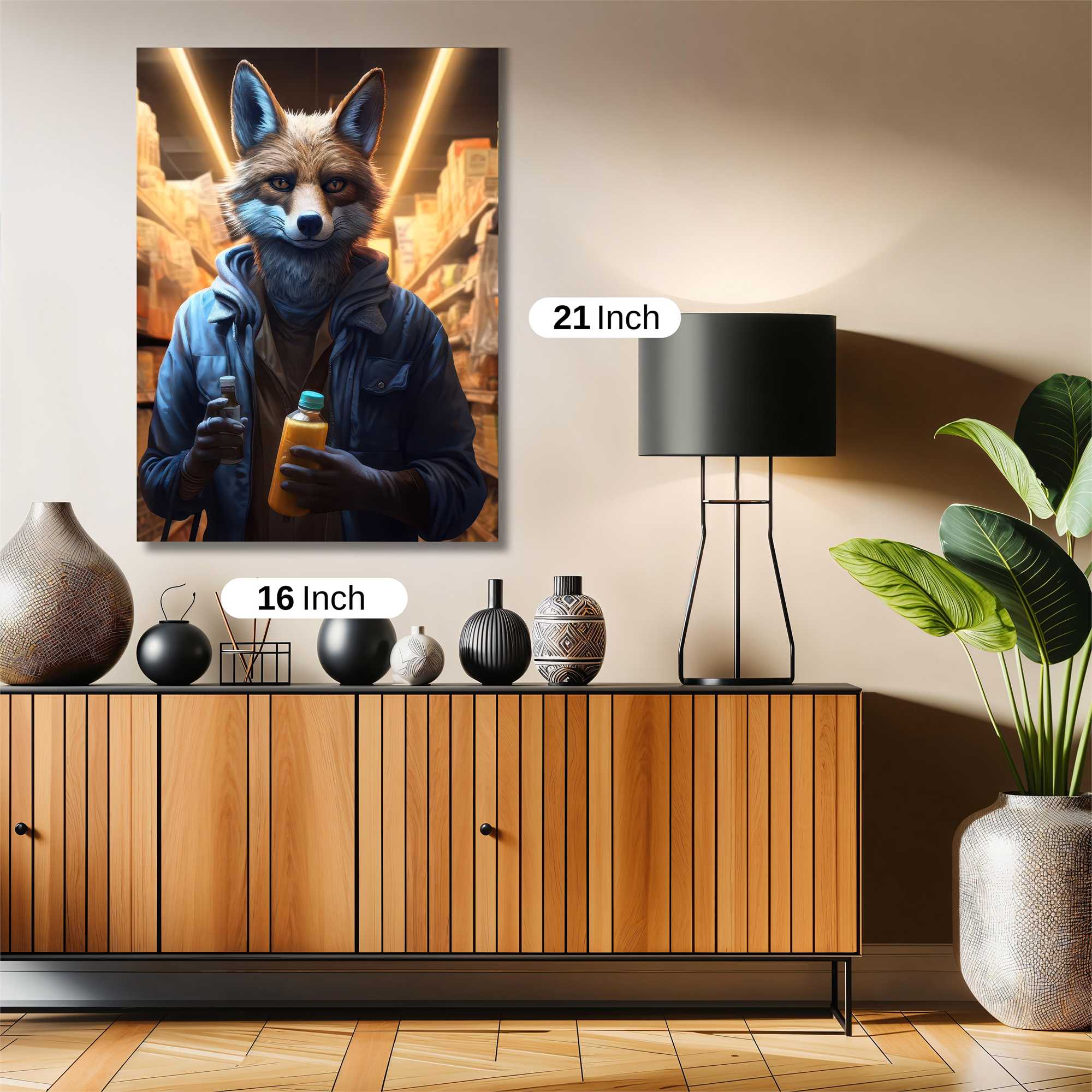 Foxy Adventure Safe Wall Magnetic / M