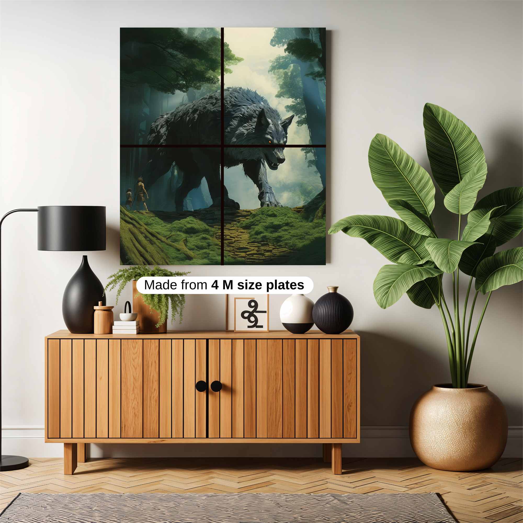 Wilderness Majesty Safe Wall Magnetic / M