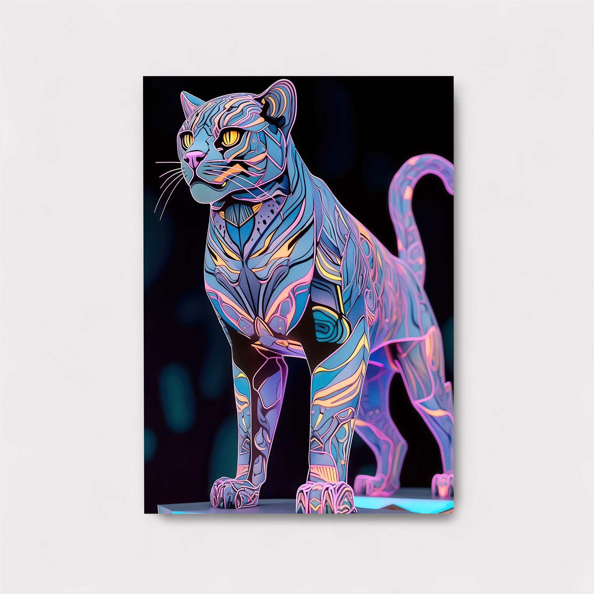 Cyber Panther Safe Wall Magnetic / M