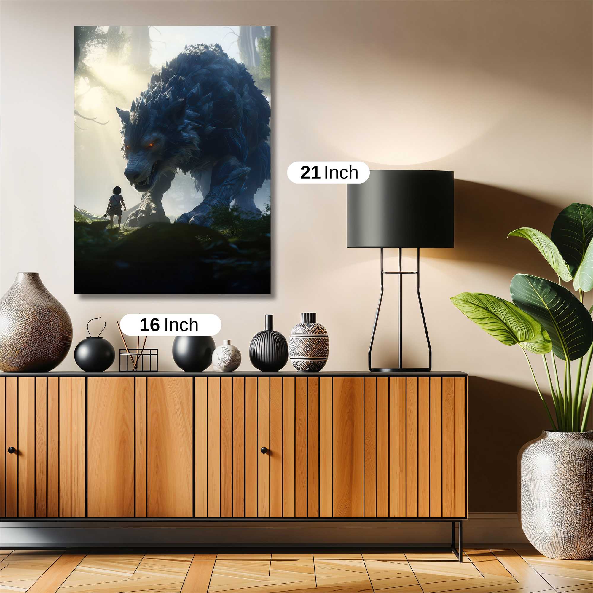 Wilderness Encounter Safe Wall Magnetic / M