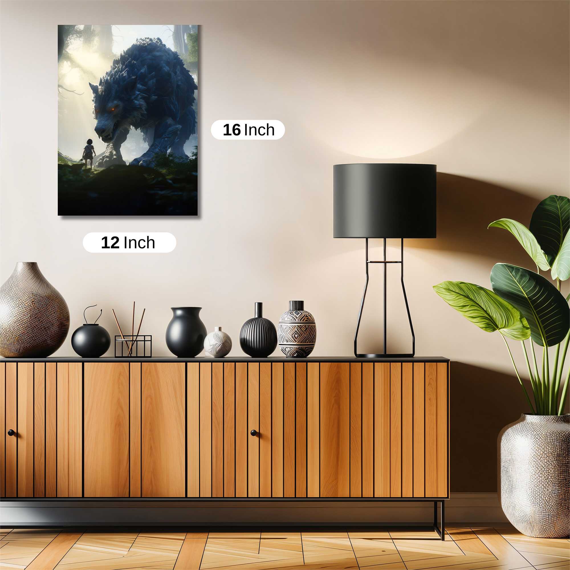 Wilderness Encounter Safe Wall Magnetic / M