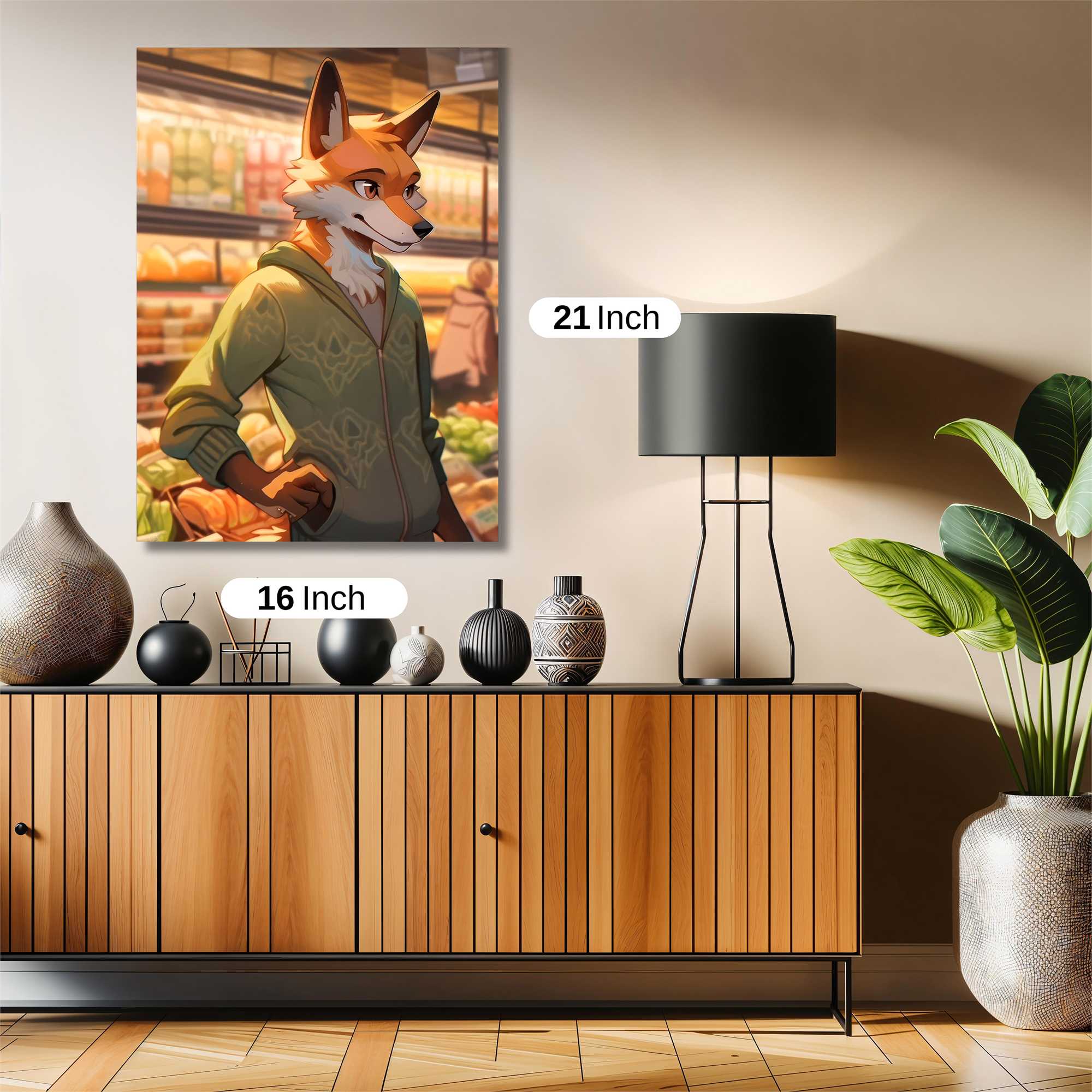 Fox Grocer Safe Wall Magnetic / M