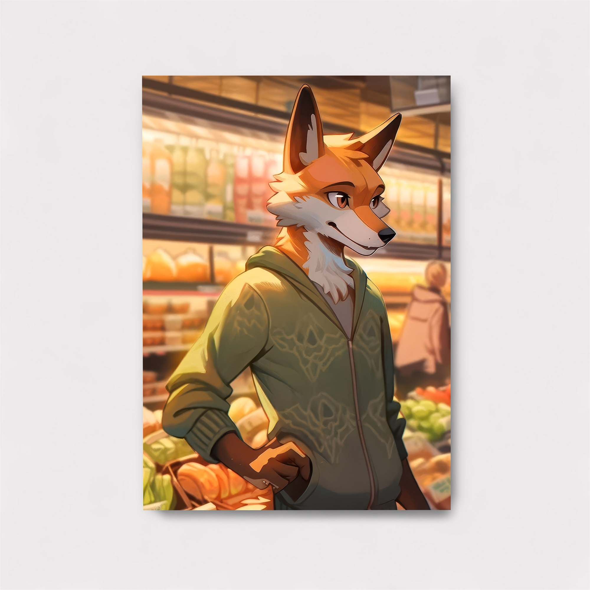 Fox Grocer Safe Wall Magnetic / M