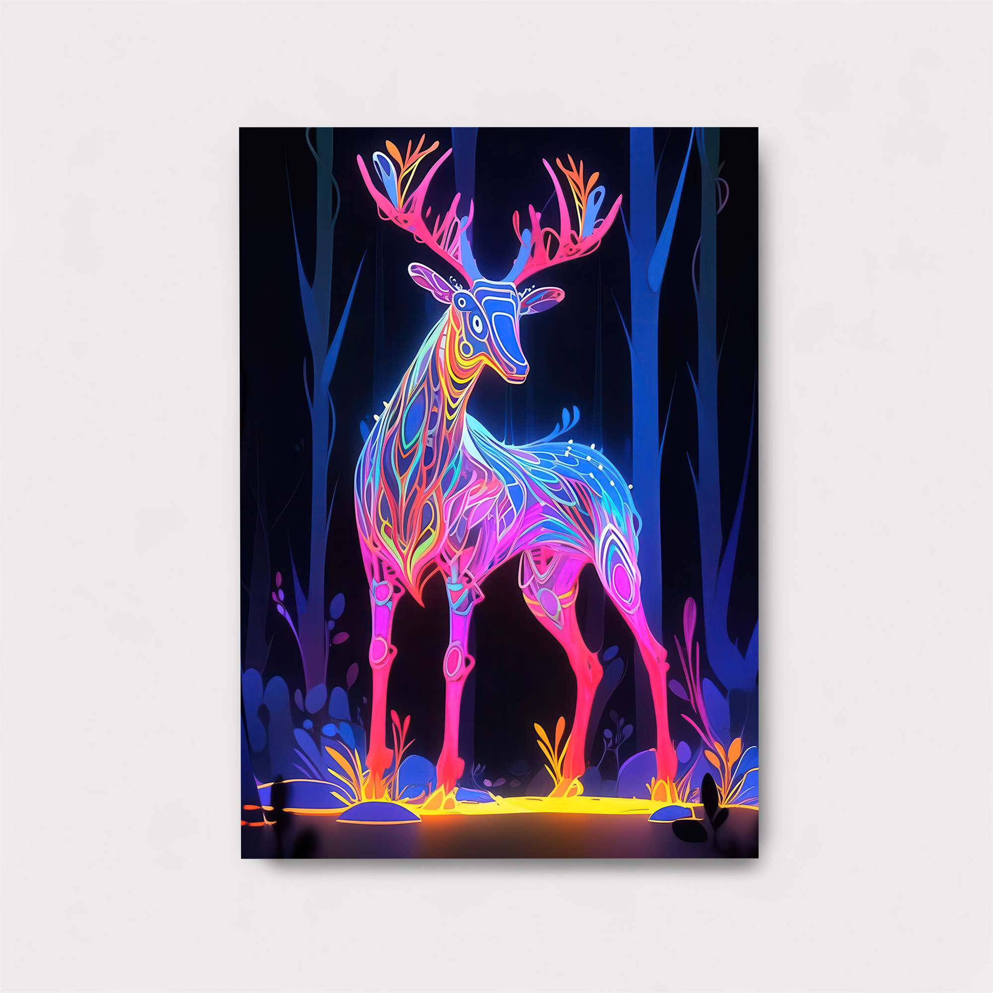 Neon Elegance Safe Wall Magnetic / M