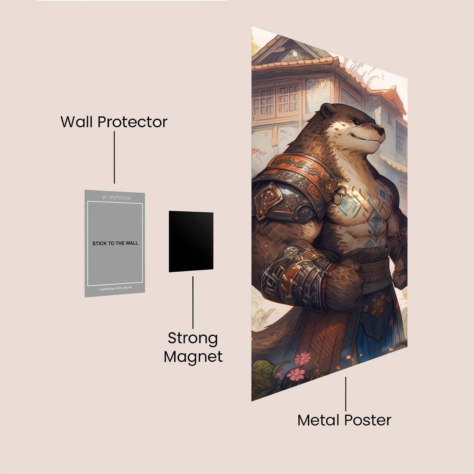 Otter Valor Safe Wall Magnetic / M