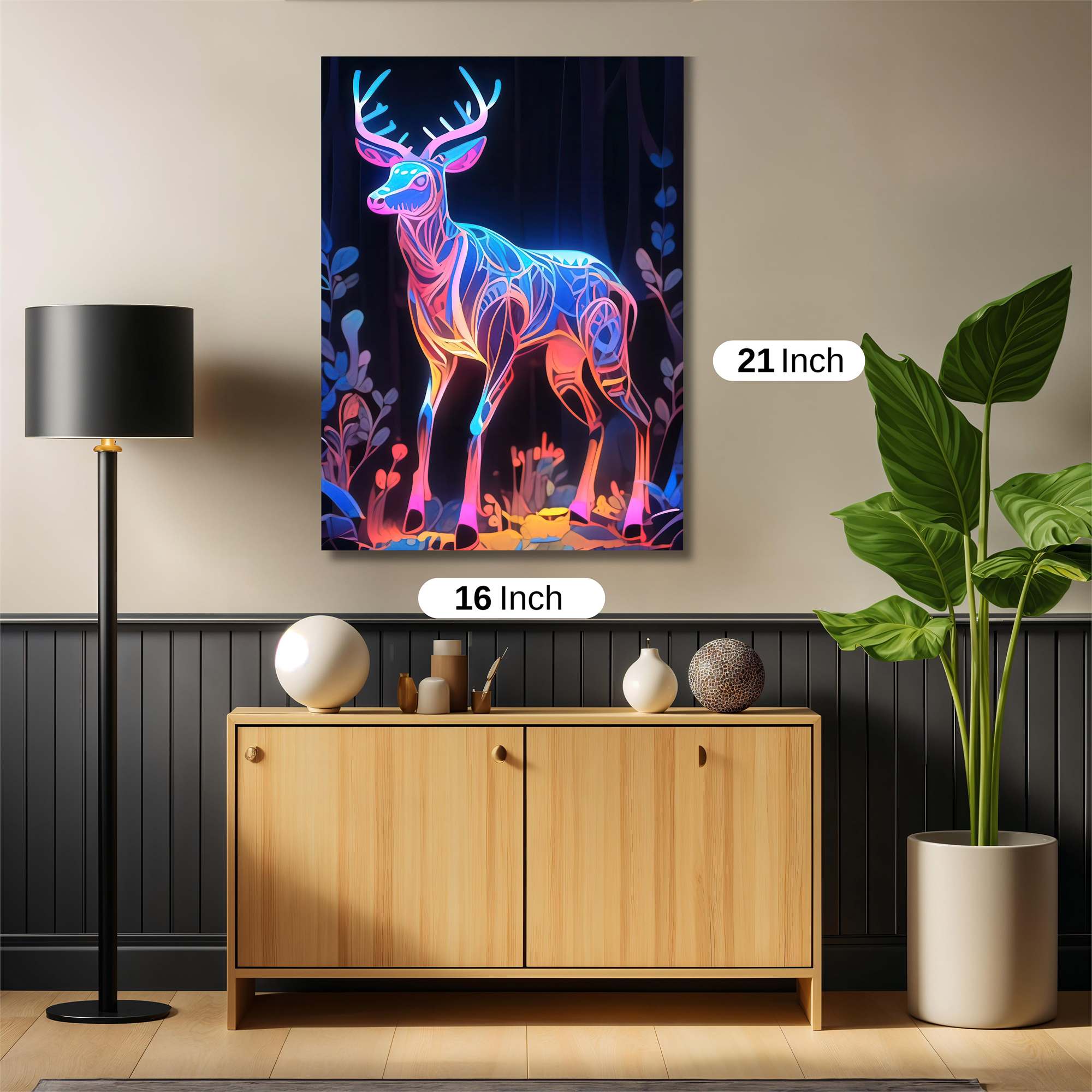 Luminous Serenity Safe Wall Magnetic / M