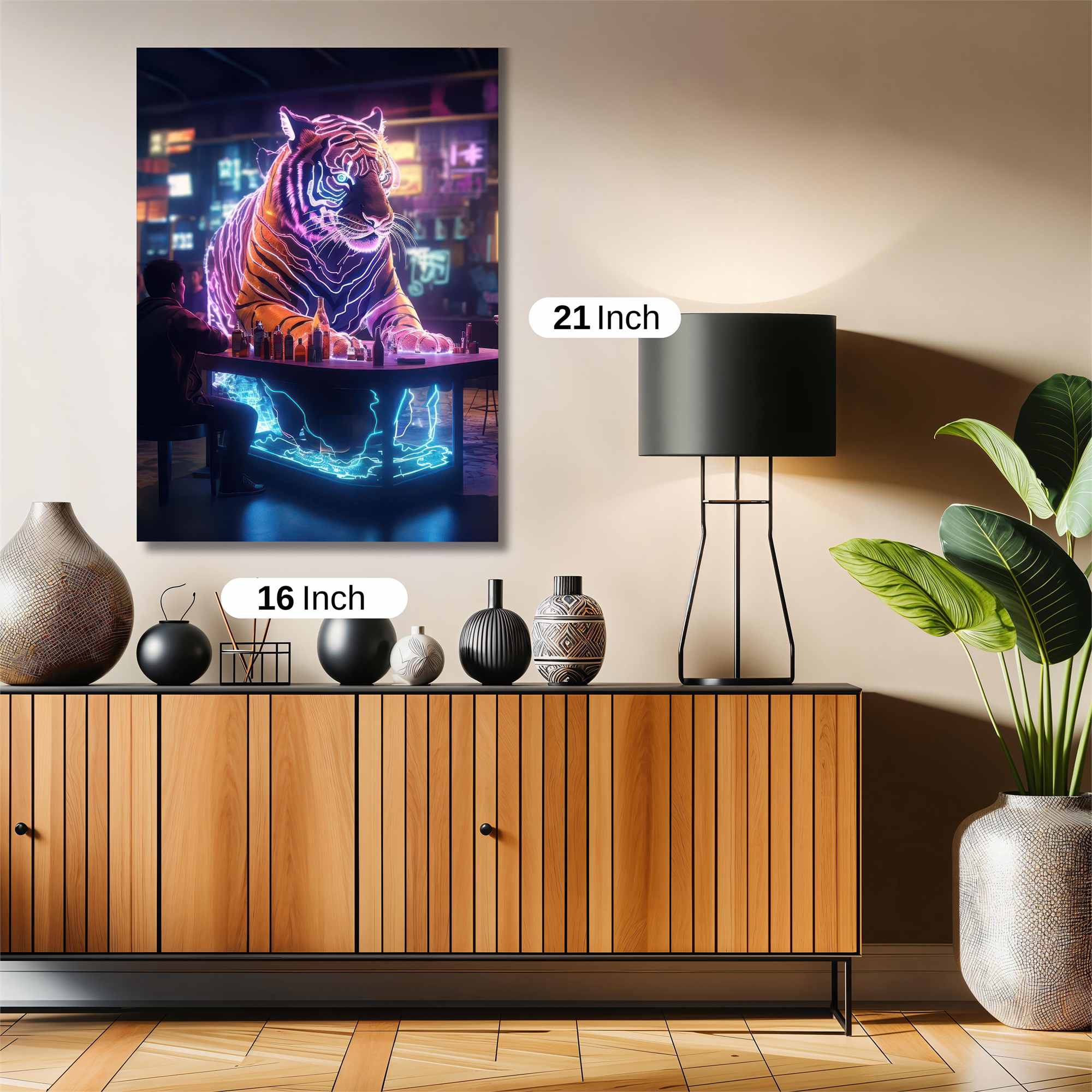 Neon Prowl Safe Wall Magnetic / M