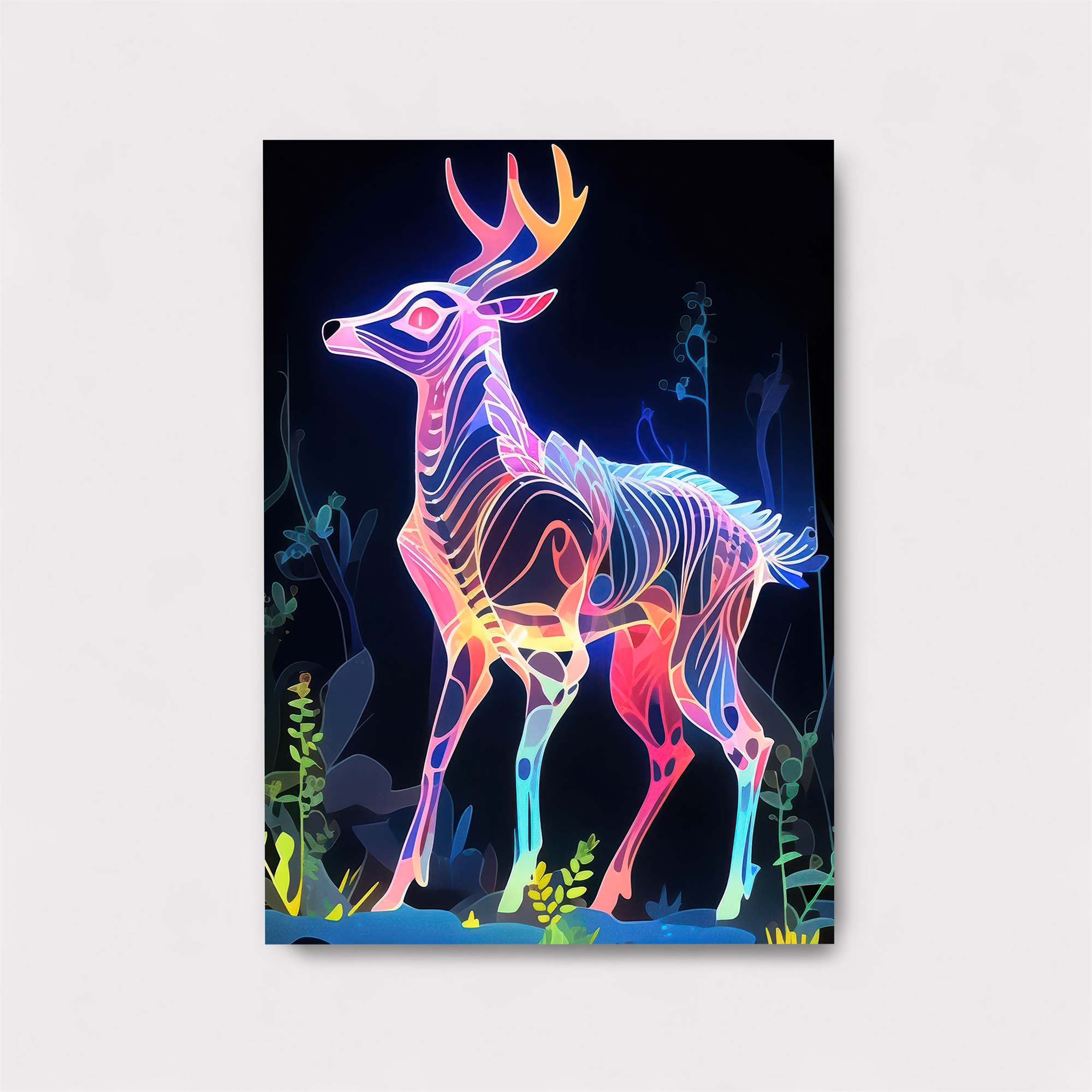 Deer Luminescence Safe Wall Magnetic / M