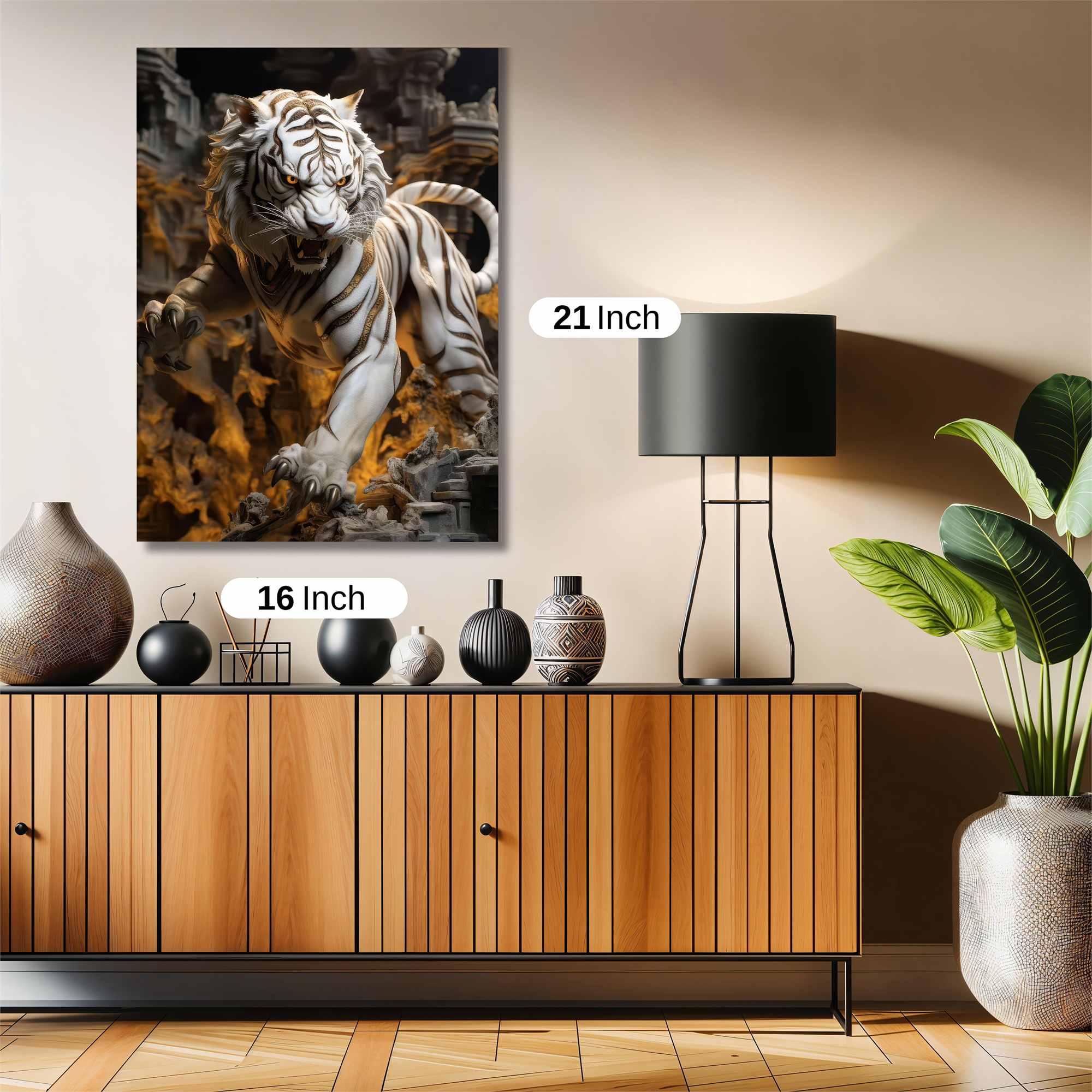 Tiger Fury Safe Wall Magnetic / M