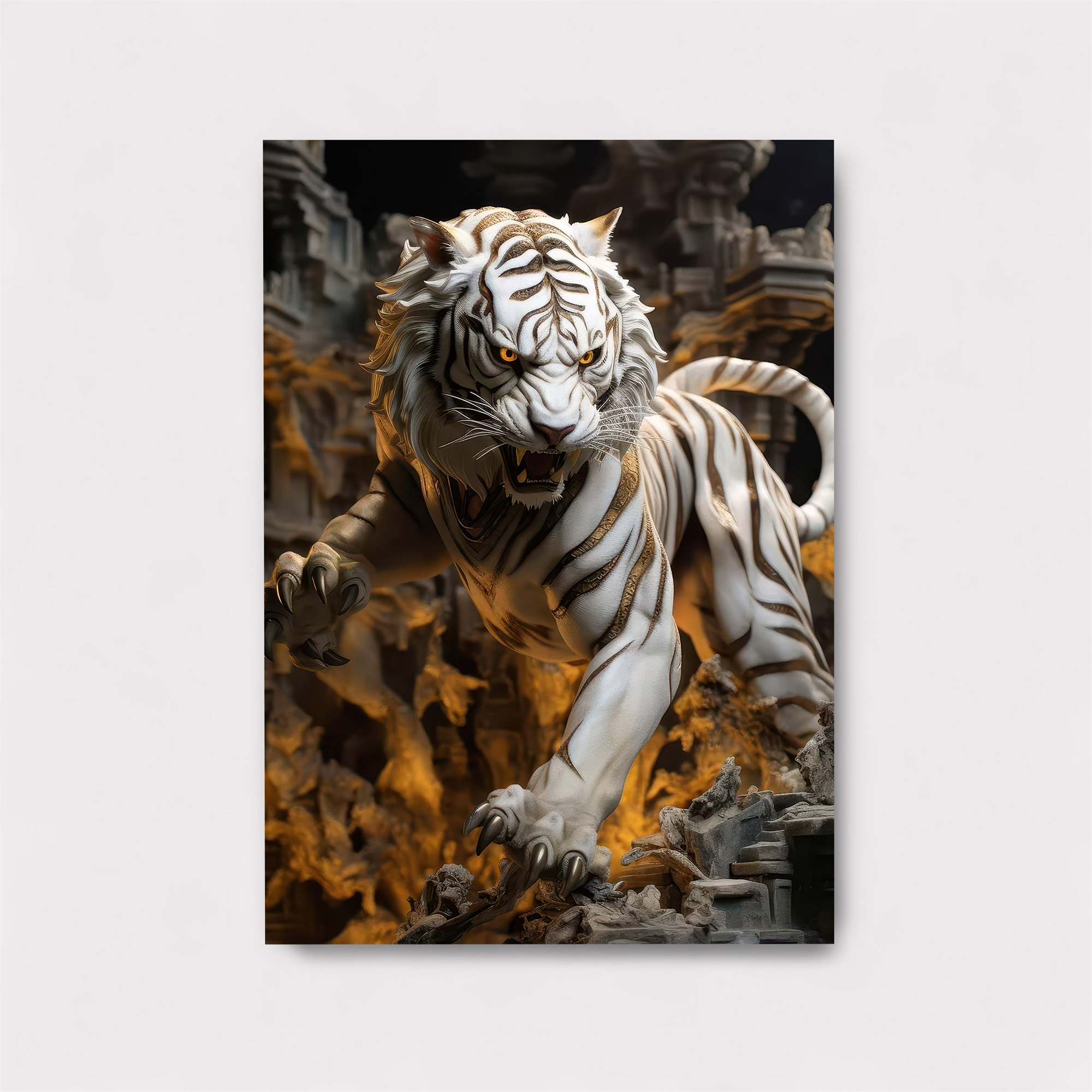 Tiger Fury Safe Wall Magnetic / M