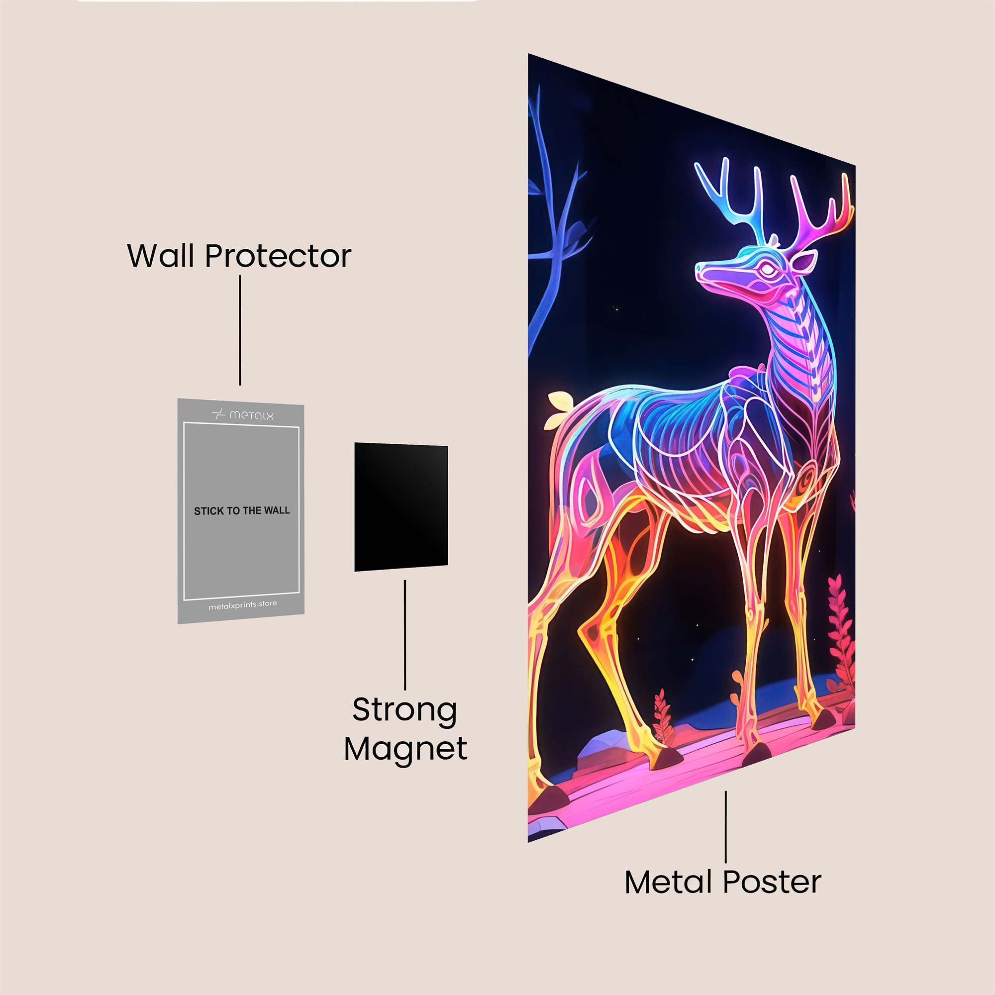 Luminous Majesty Safe Wall Magnetic / M