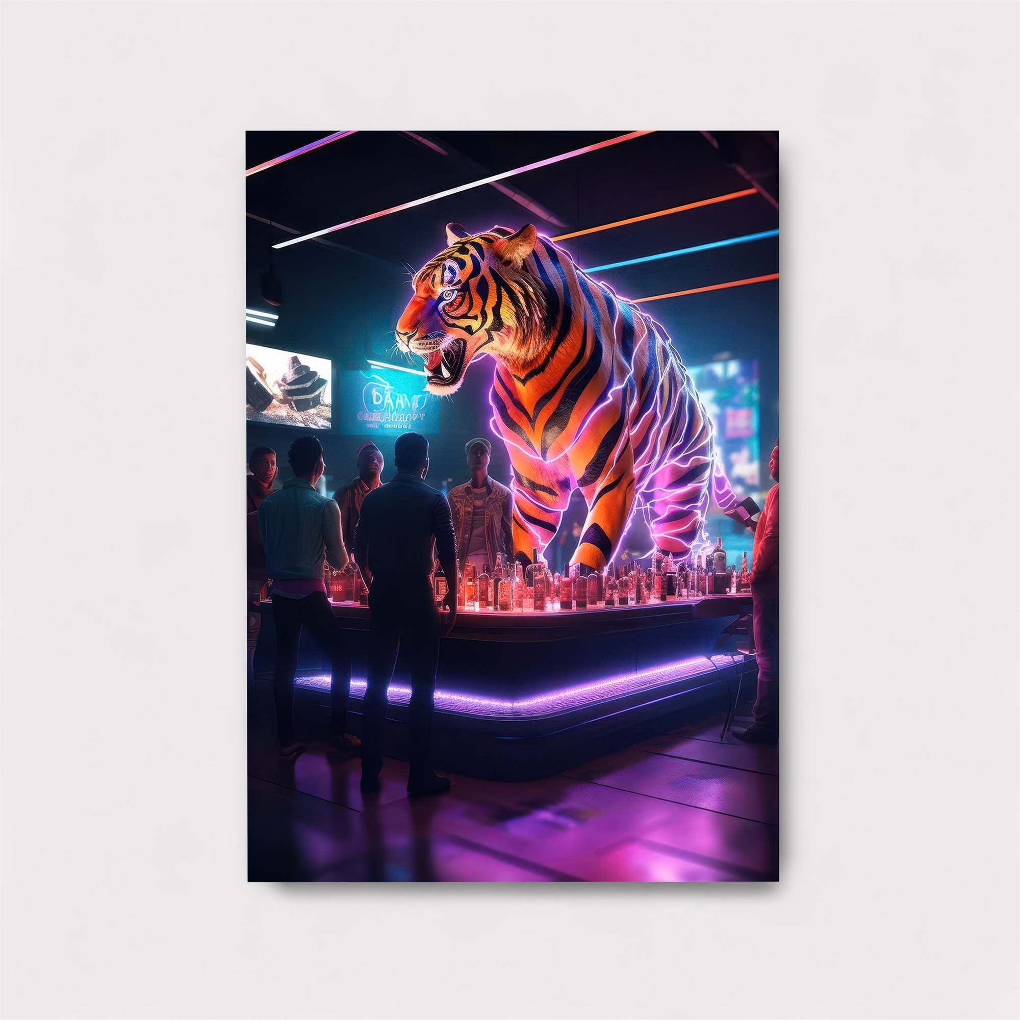 Neon Roar Safe Wall Magnetic / M