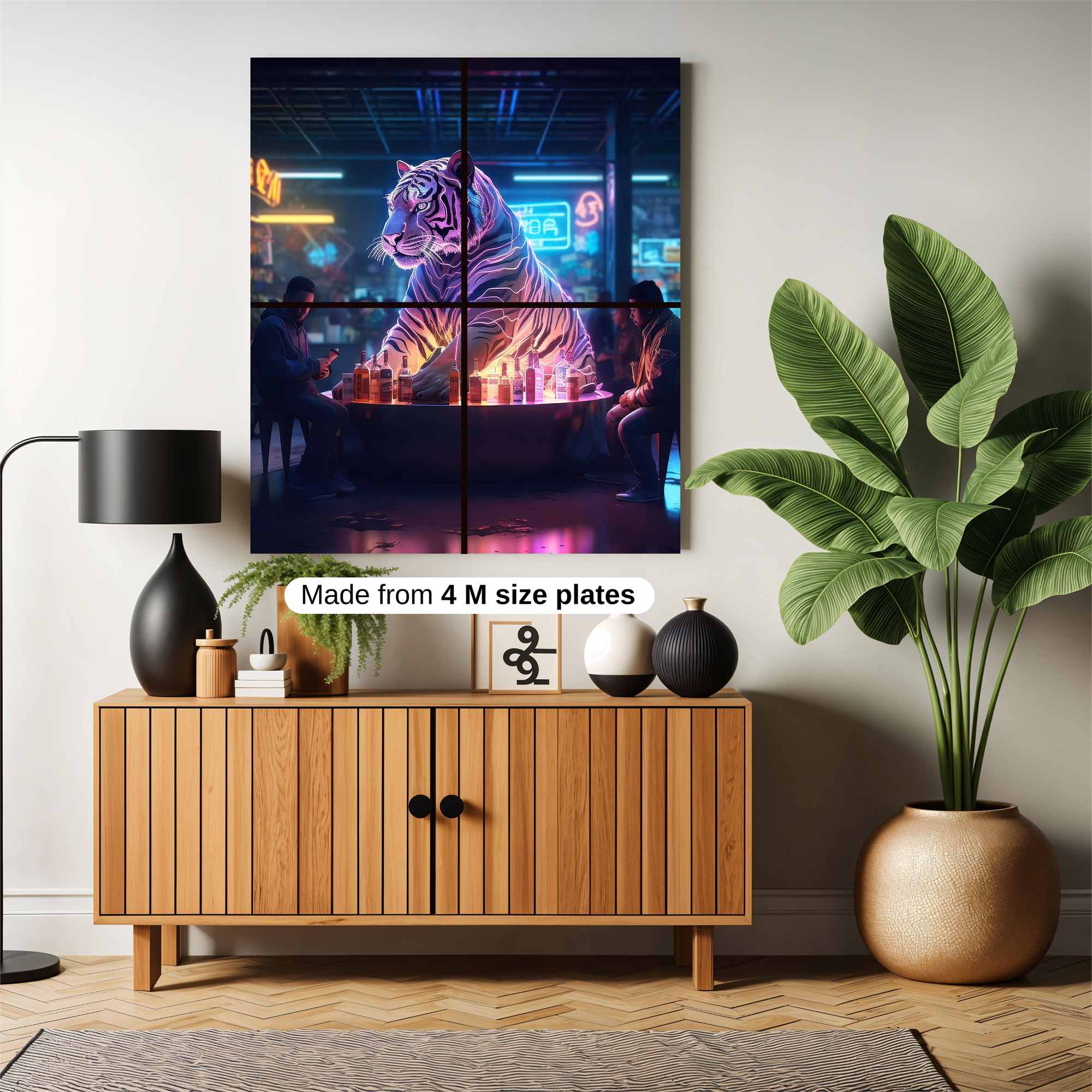 Neon Enigma Safe Wall Magnetic / M