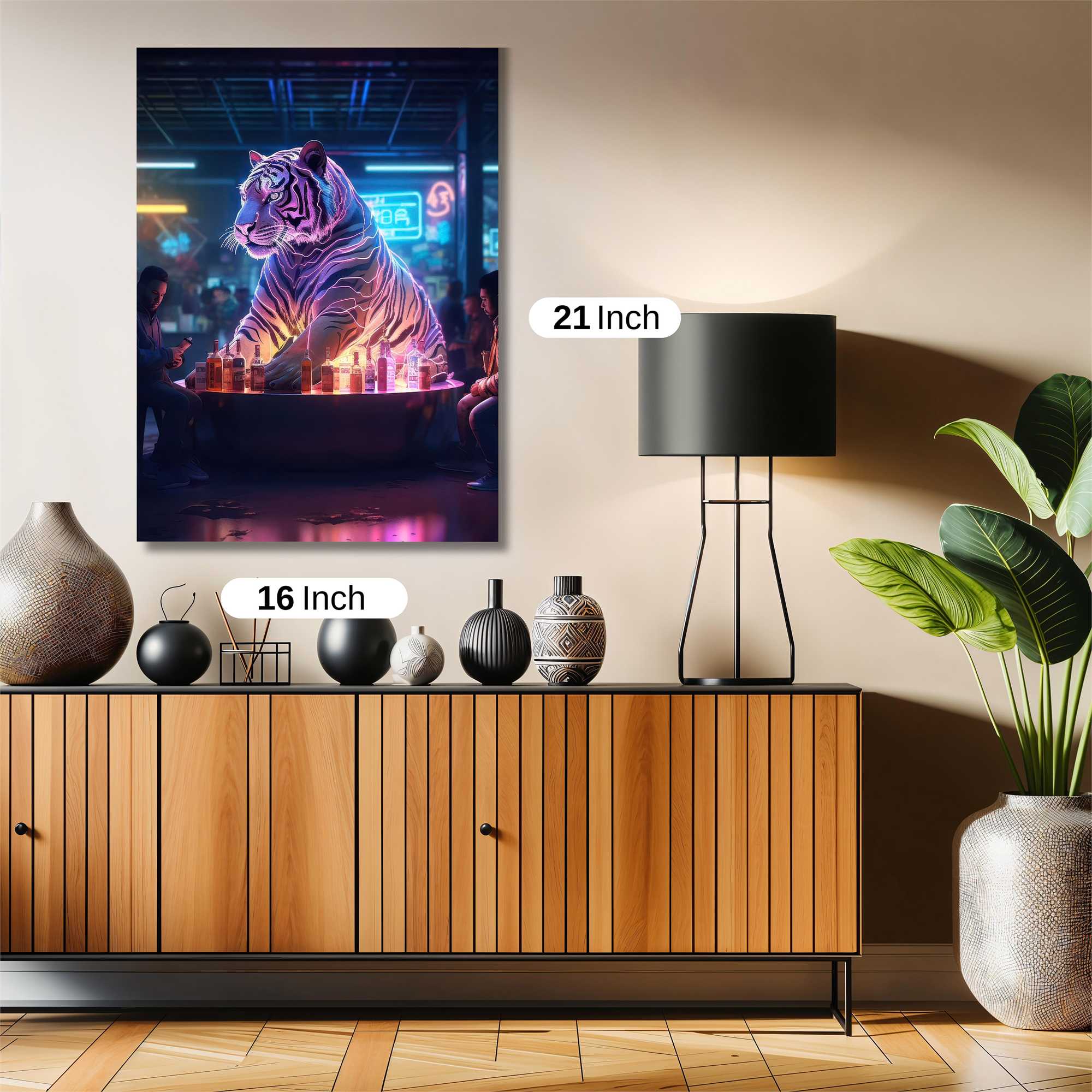 Neon Enigma Safe Wall Magnetic / M