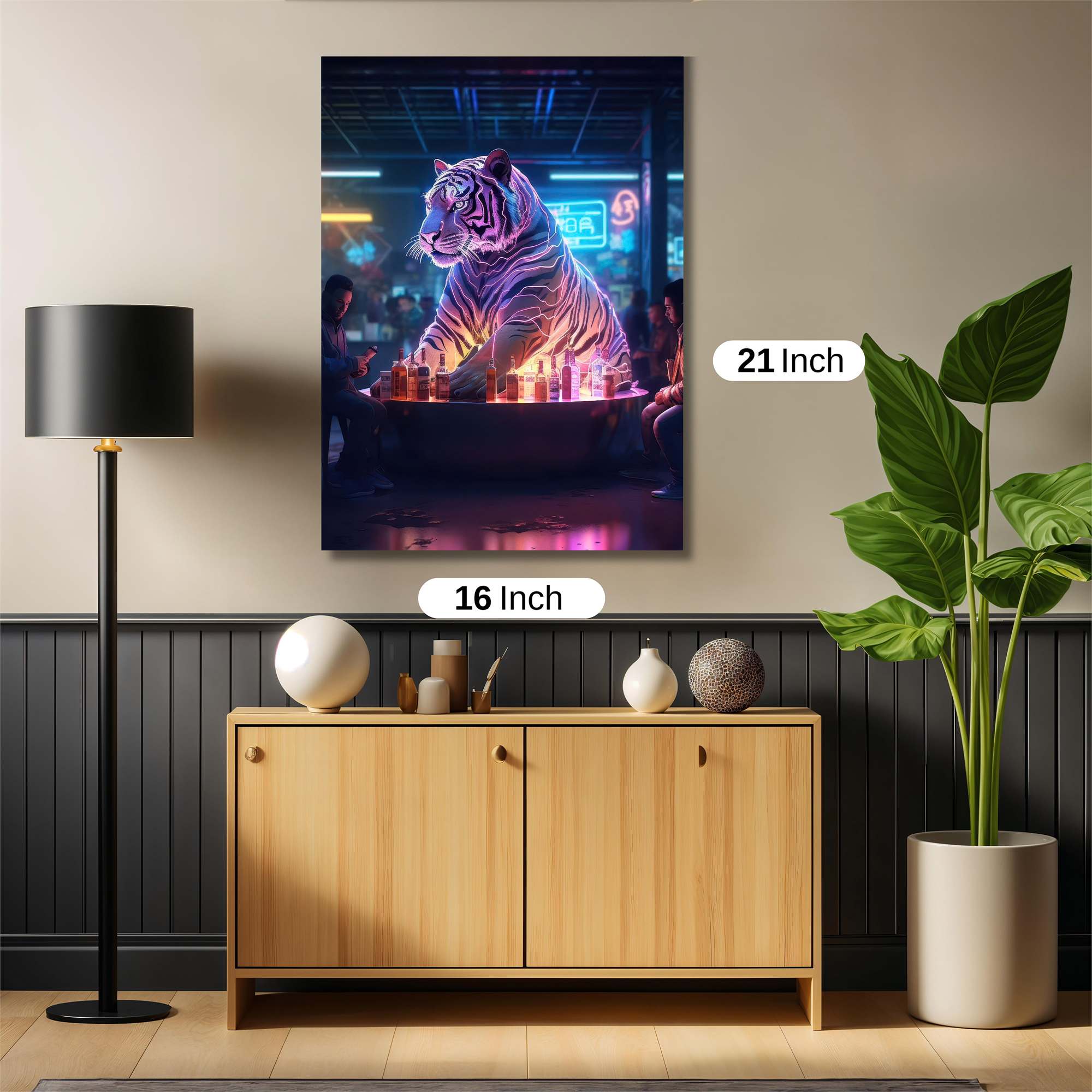 Neon Enigma Safe Wall Magnetic / M