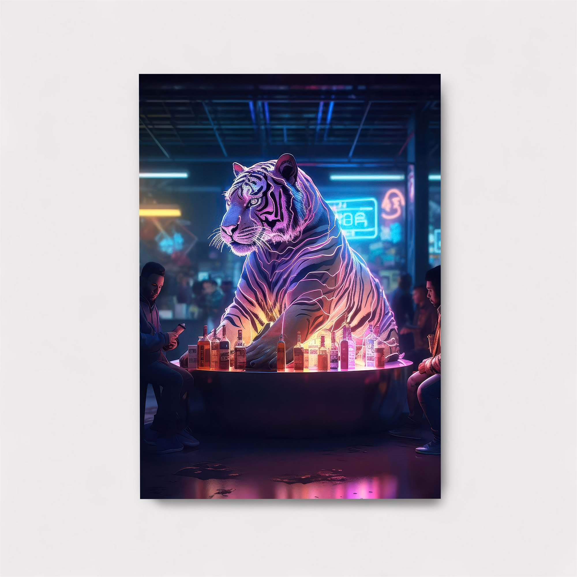 Neon Enigma Safe Wall Magnetic / M