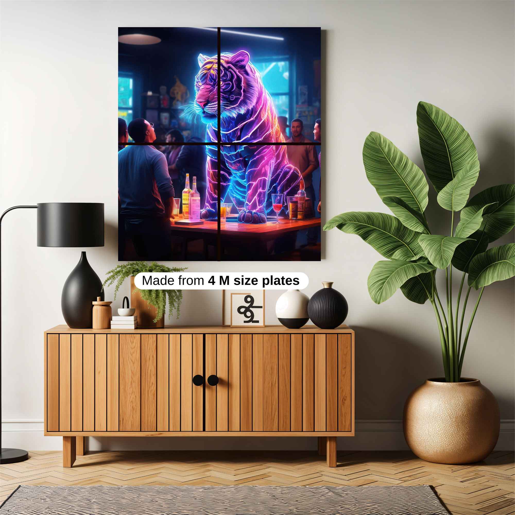 Neon Majesty Safe Wall Magnetic / M