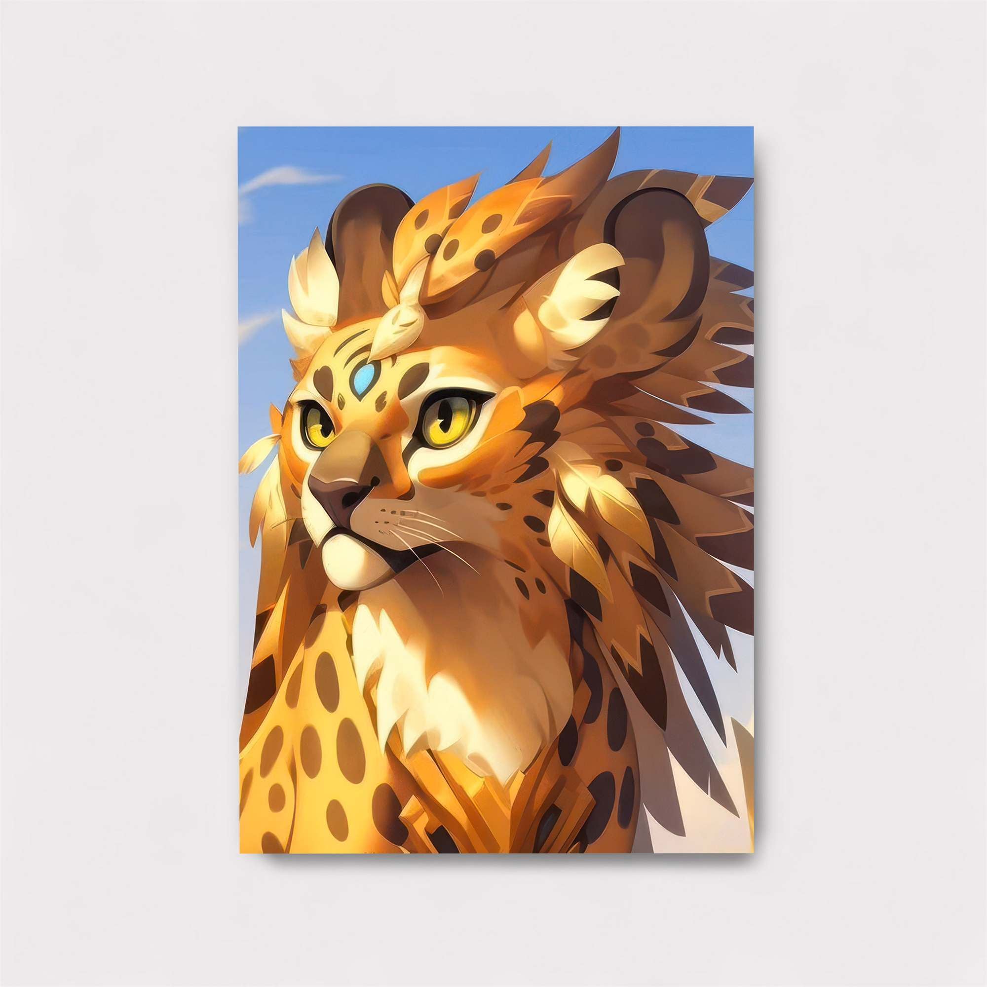 Majestic Feline Safe Wall Magnetic / M