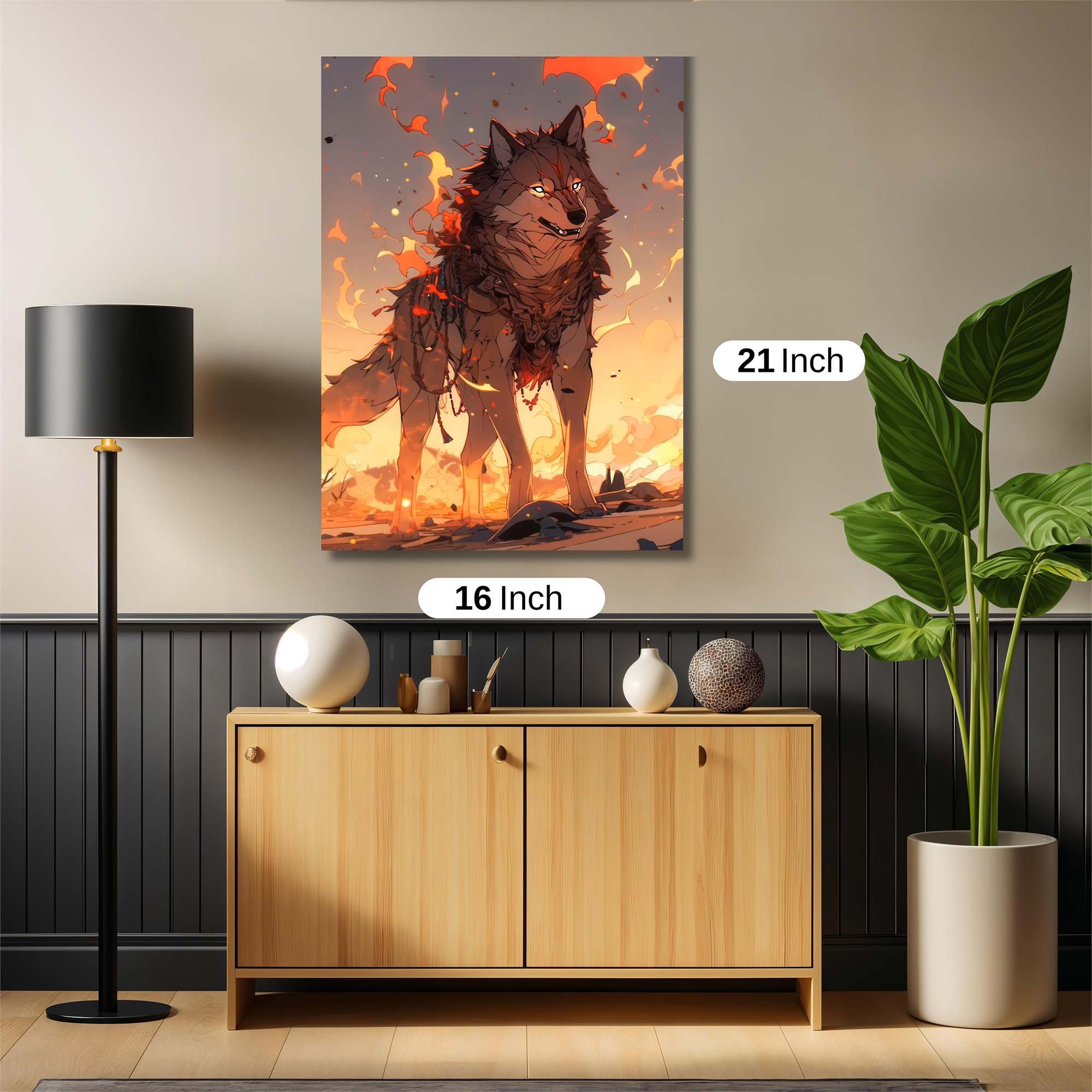 Inferno Sentinel Safe Wall Magnetic / M