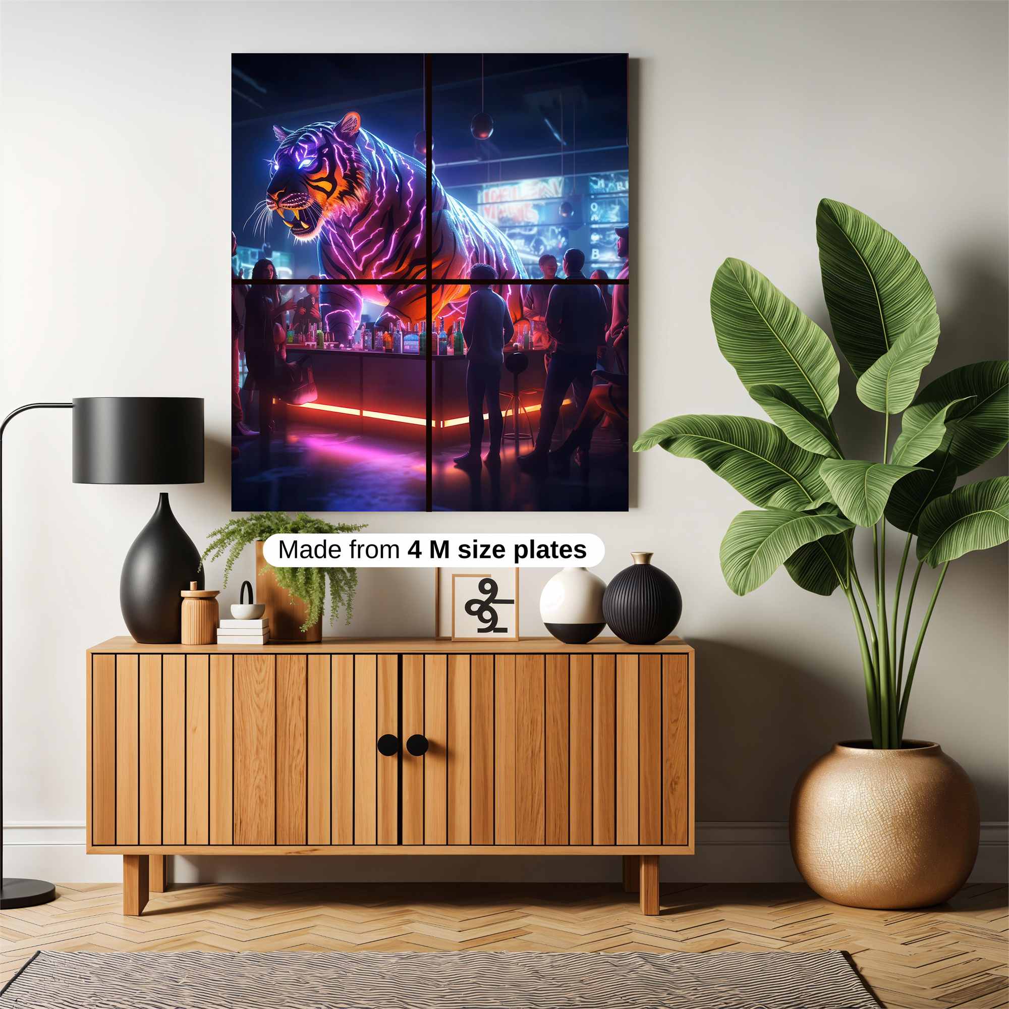 Neon Majesty Safe Wall Magnetic / M