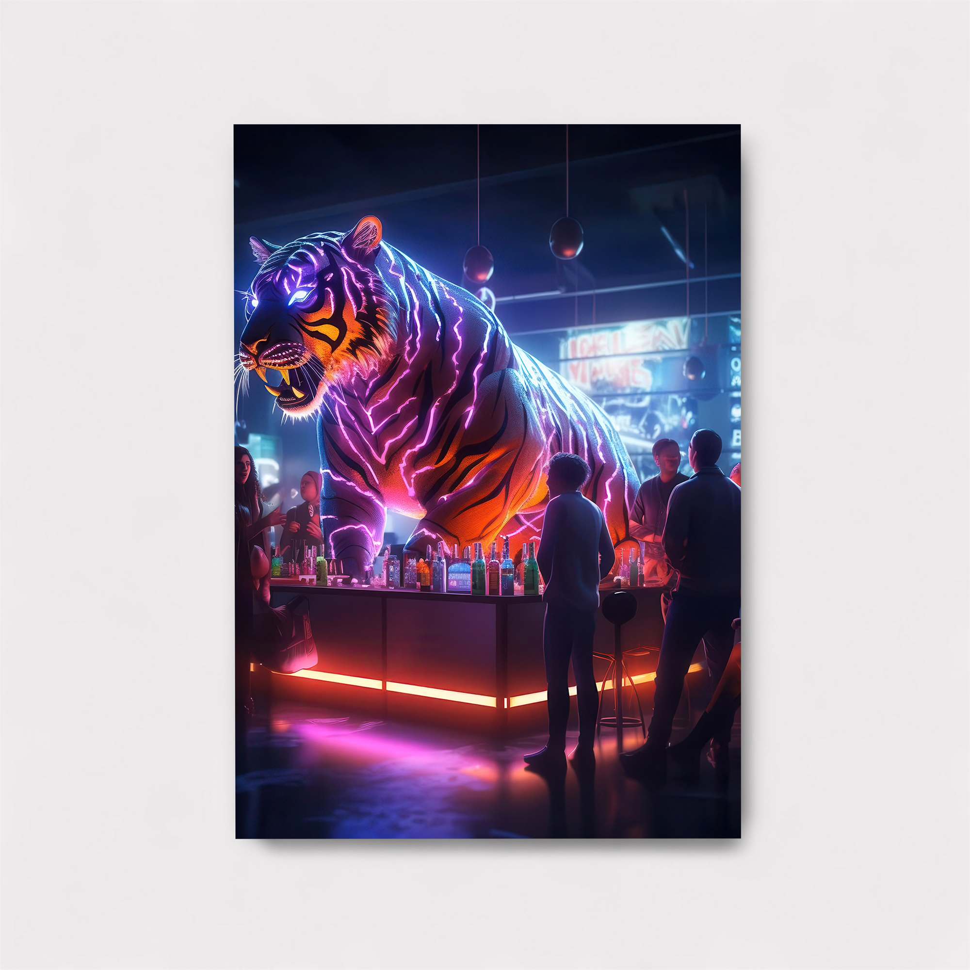 Neon Majesty Safe Wall Magnetic / M