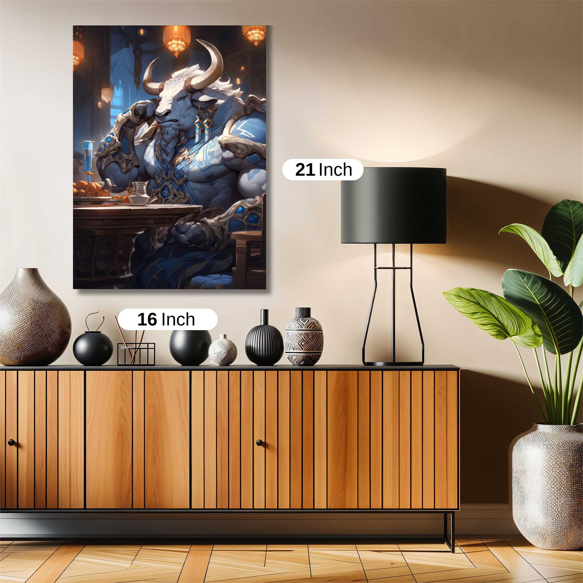 Minotaur Musings Safe Wall Magnetic / M