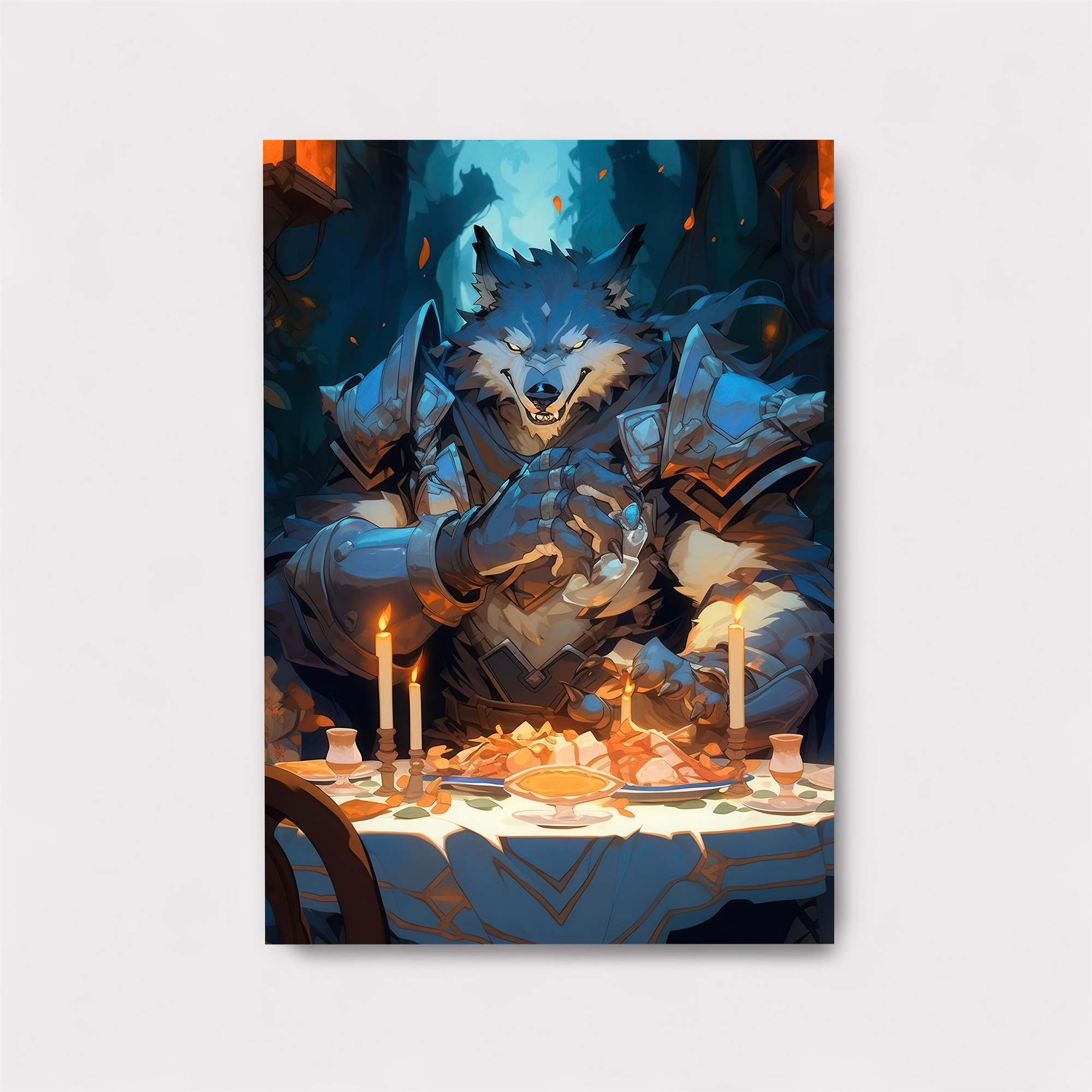 Wolf Banquet Safe Wall Magnetic / M