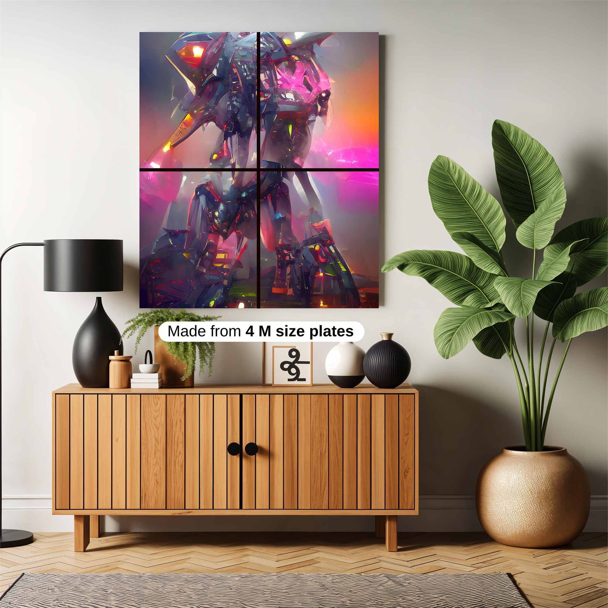 Mech Dawn Safe Wall Magnetic / M