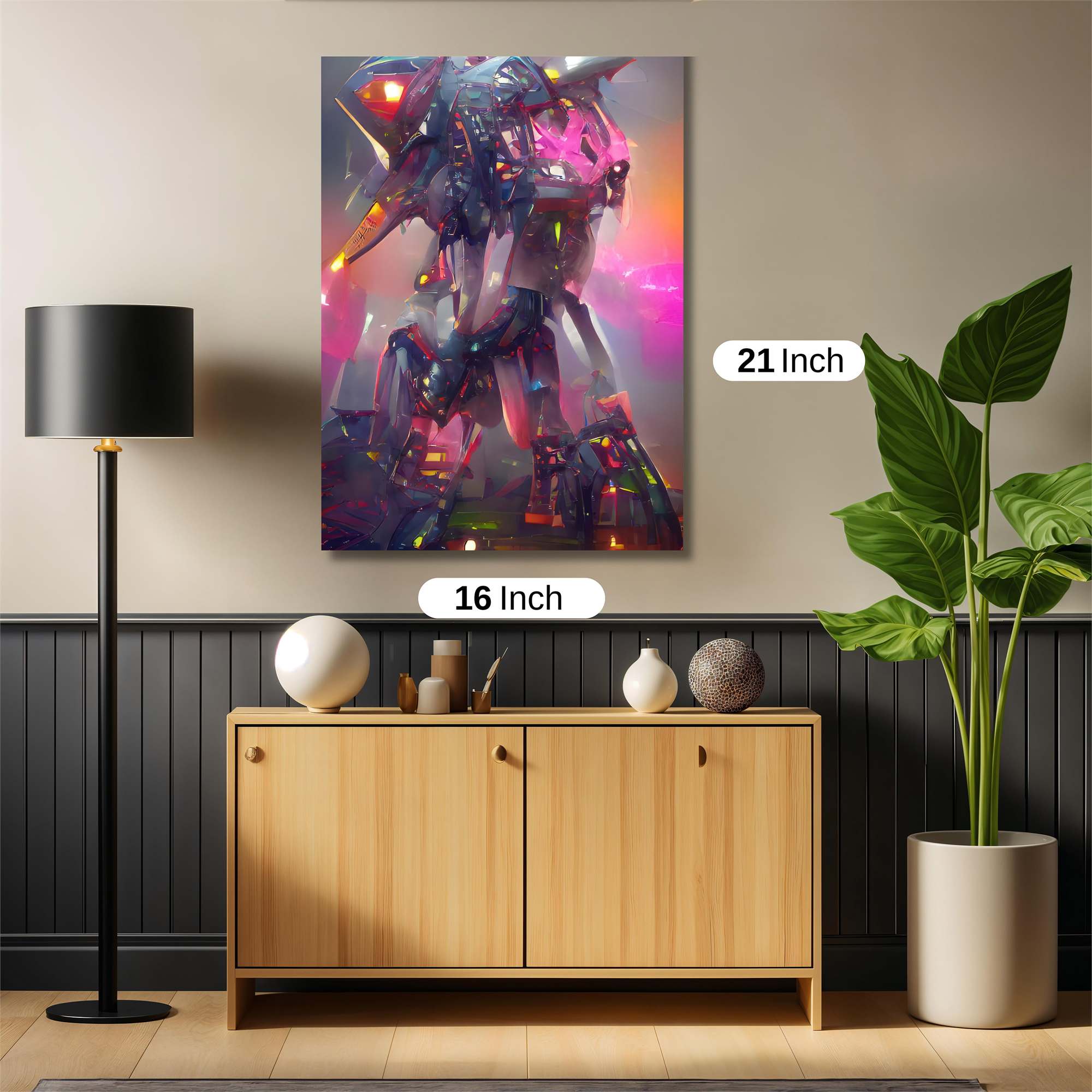 Mech Dawn Safe Wall Magnetic / M