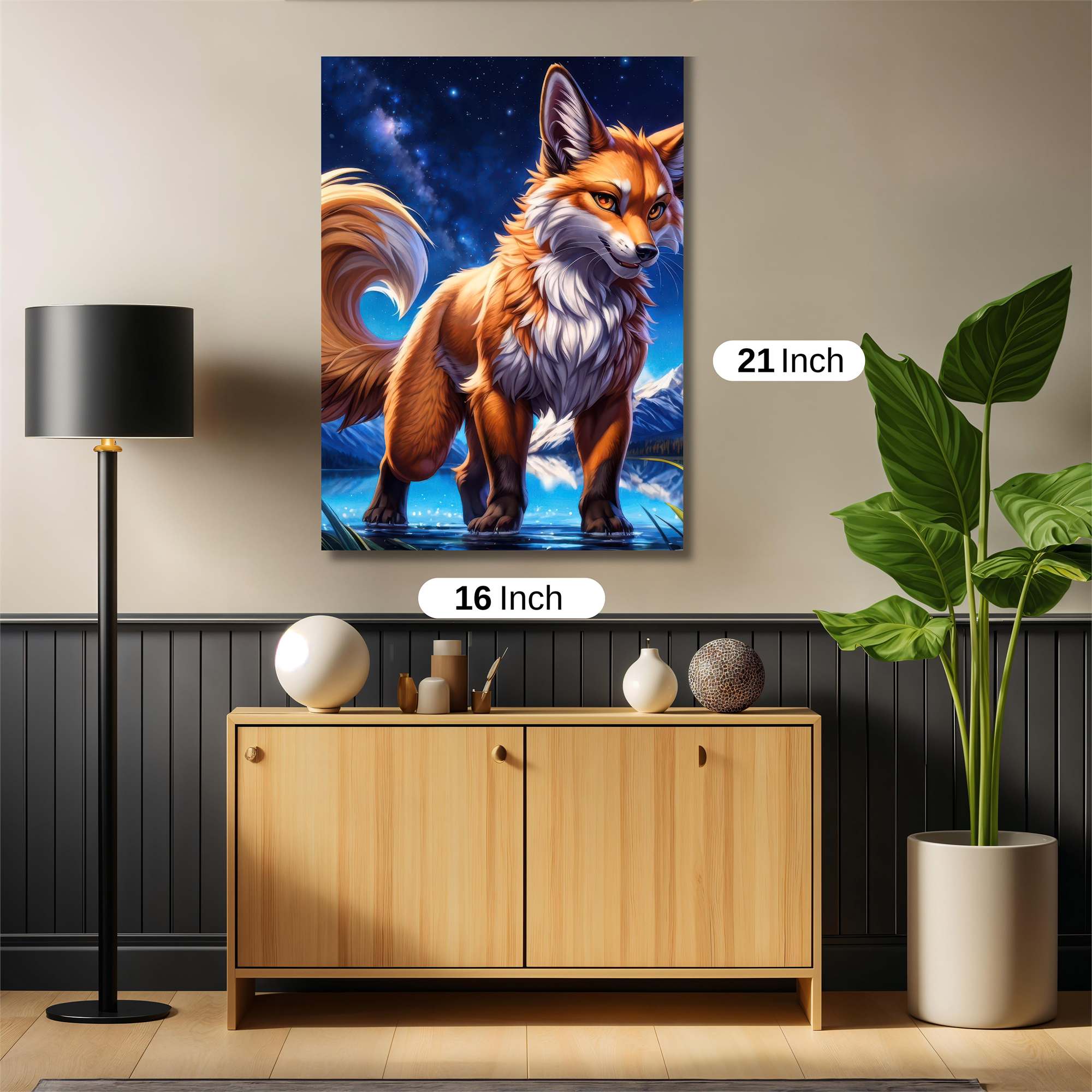 Elven Sentinel Safe Wall Magnetic / M